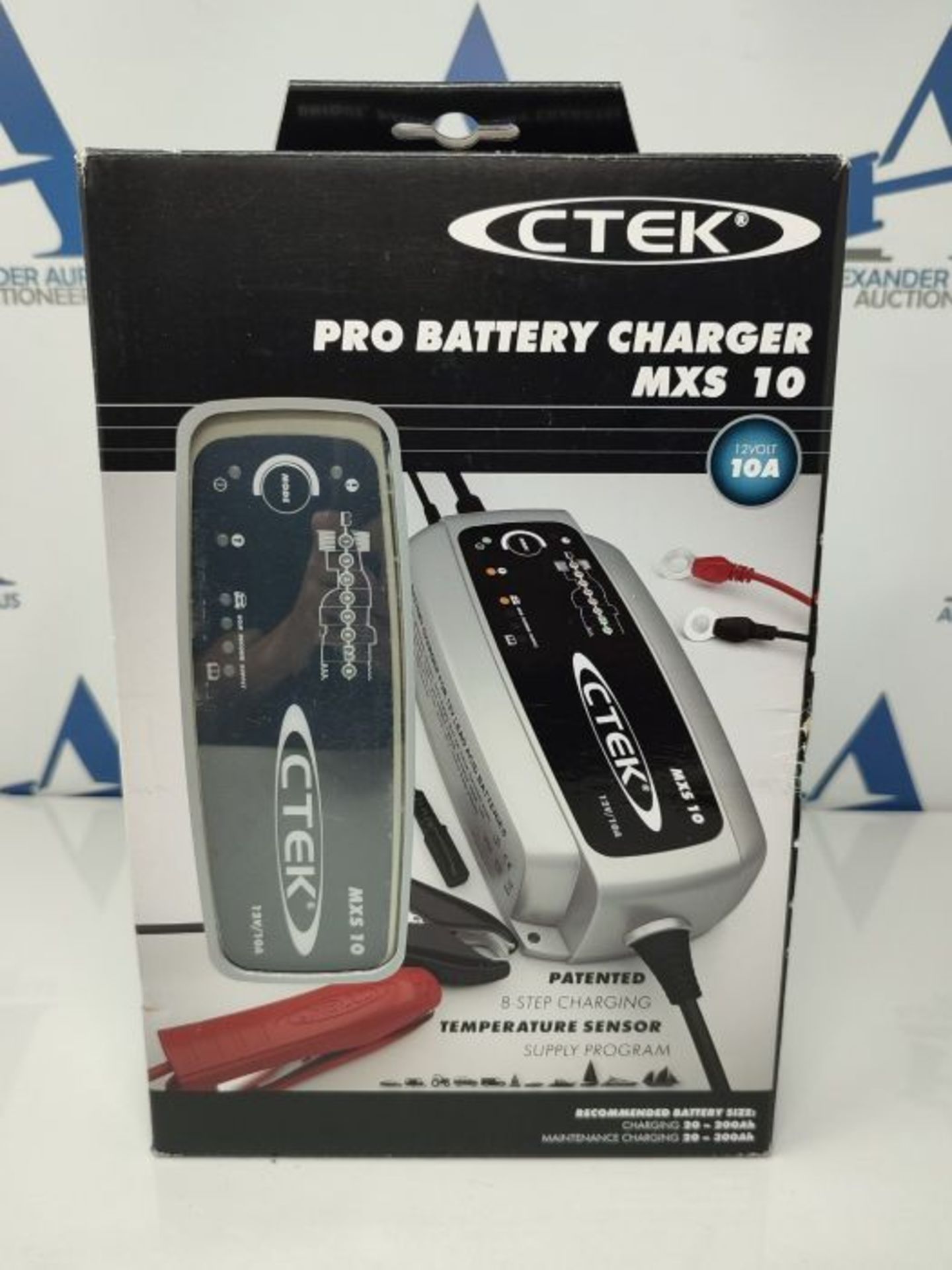 RRP £146.00 CTEK Multi MXS 10 10A 12V 8-Stage Battery Charger Conditioner - Image 2 of 3