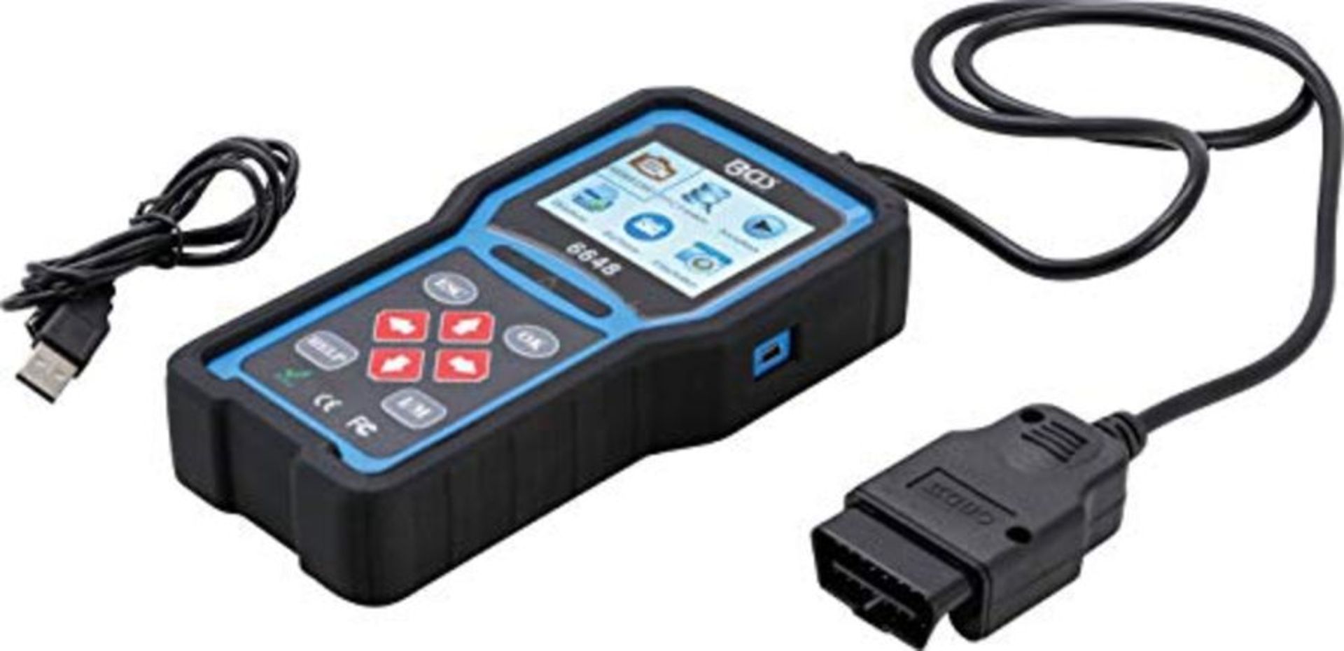 RRP £78.00 BGS 6648 | OBD II (EOBD) Error Code Diagnostic Tool