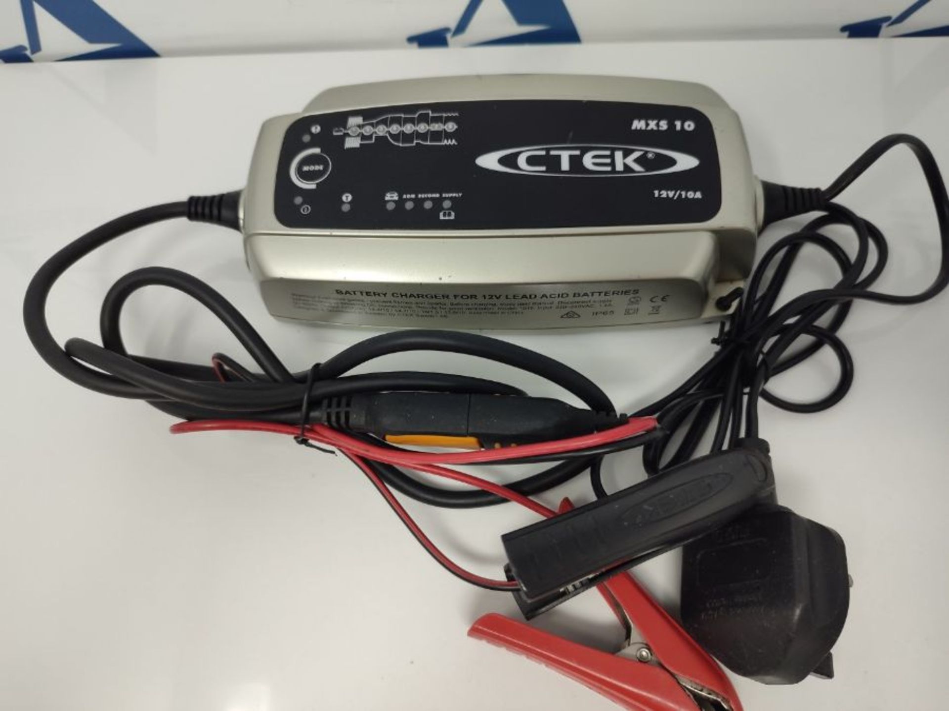 RRP £146.00 CTEK Multi MXS 10 10A 12V 8-Stage Battery Charger Conditioner - Image 3 of 3