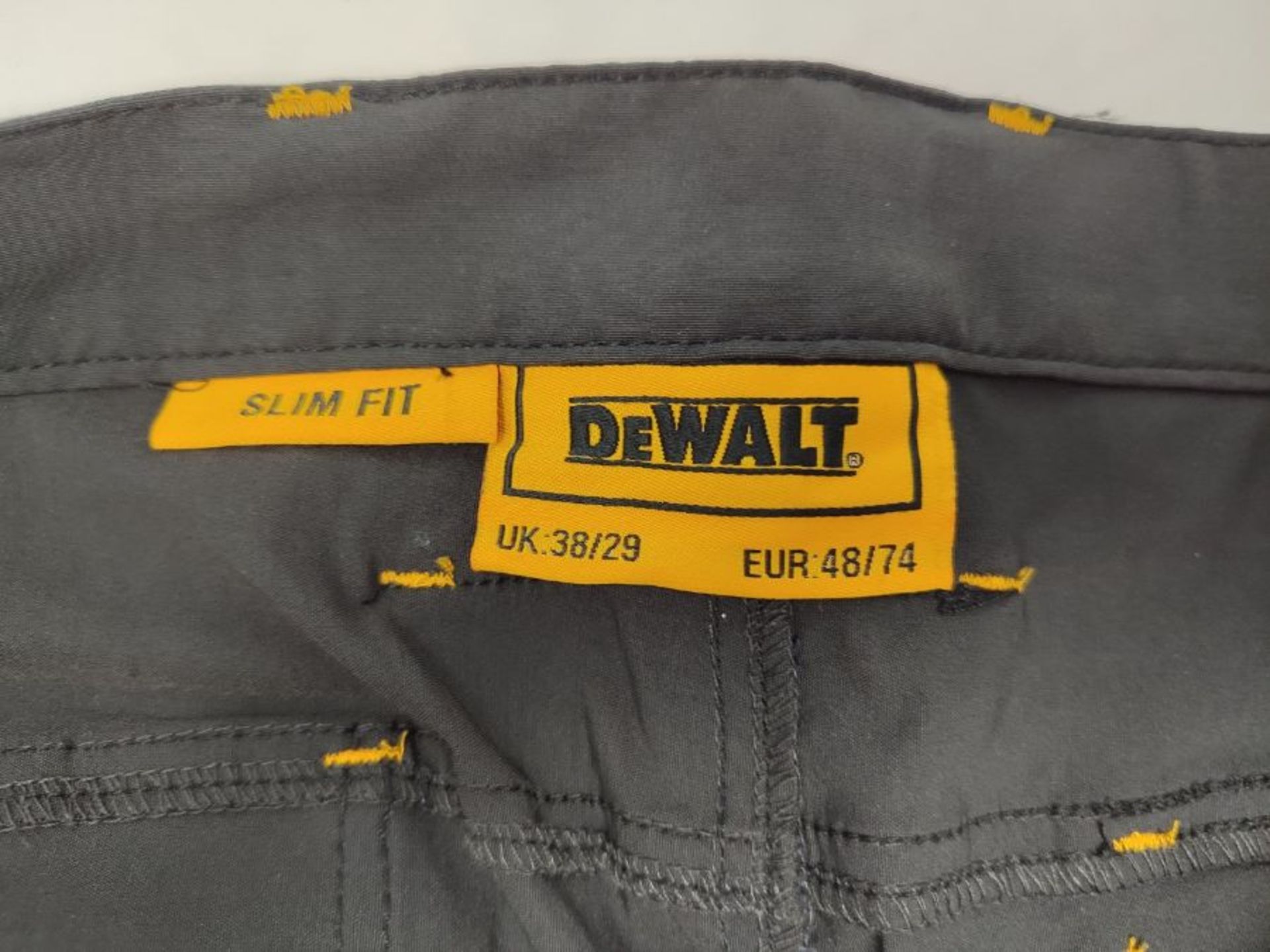 DEWALT Men's Dewmem3829-tb Memphis Holster Trousers Waist 38in Leg 29in, Black/Grey, 3 - Image 3 of 3