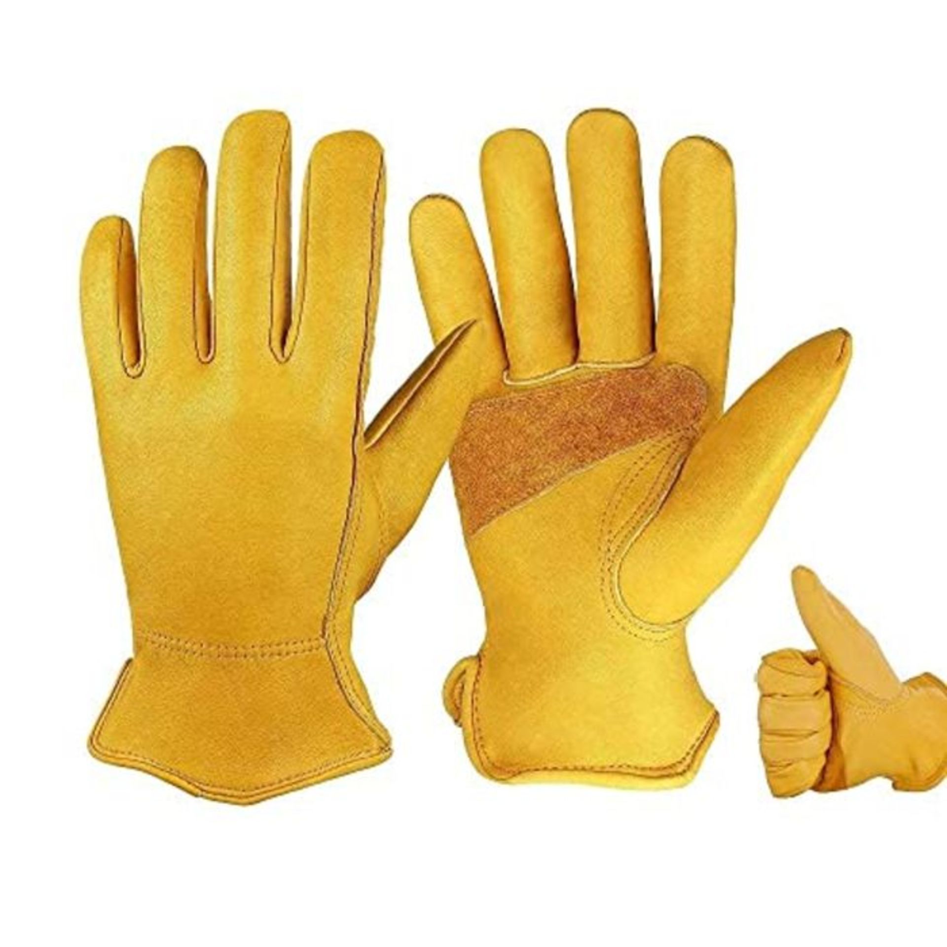 ULUCK PLUS Gardening Gloves 1 Pair Flexible Heavy Duty Thorn Proof Gardening Gloves Co