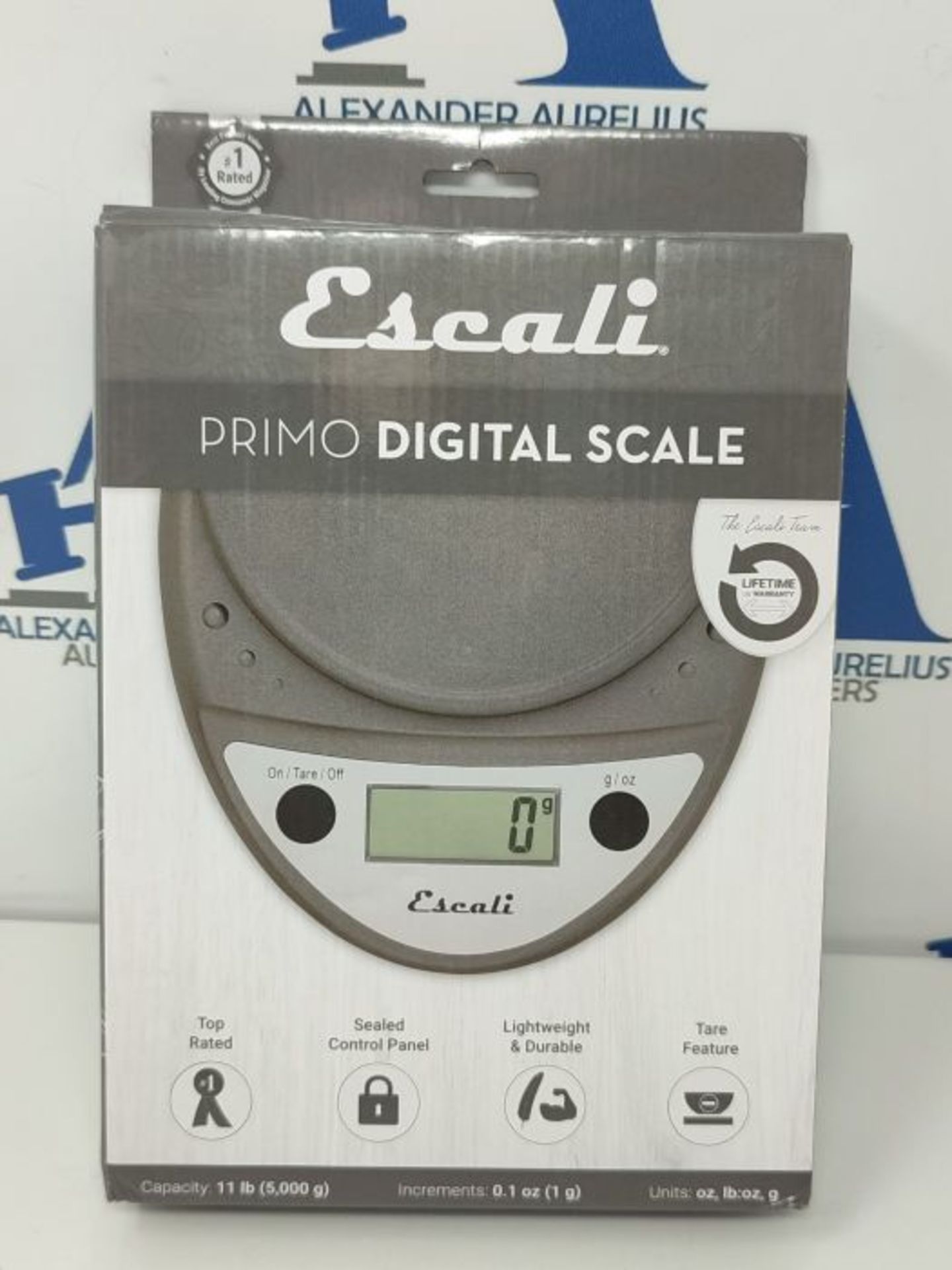 Escali Primo P115M Precision Kitchen Food Scale for Baking and Cooking, Lightweight an - Image 2 of 5