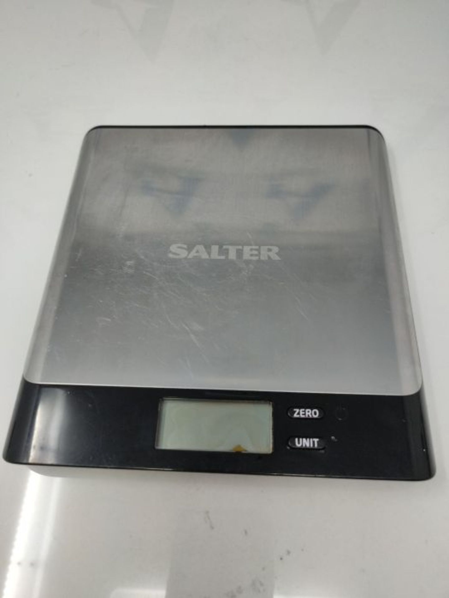 Salter 1052A SSBKDR Arc Pro Stainless Steel Kitchen Scale, Compact, 5 kg Max Capacity, - Image 2 of 3