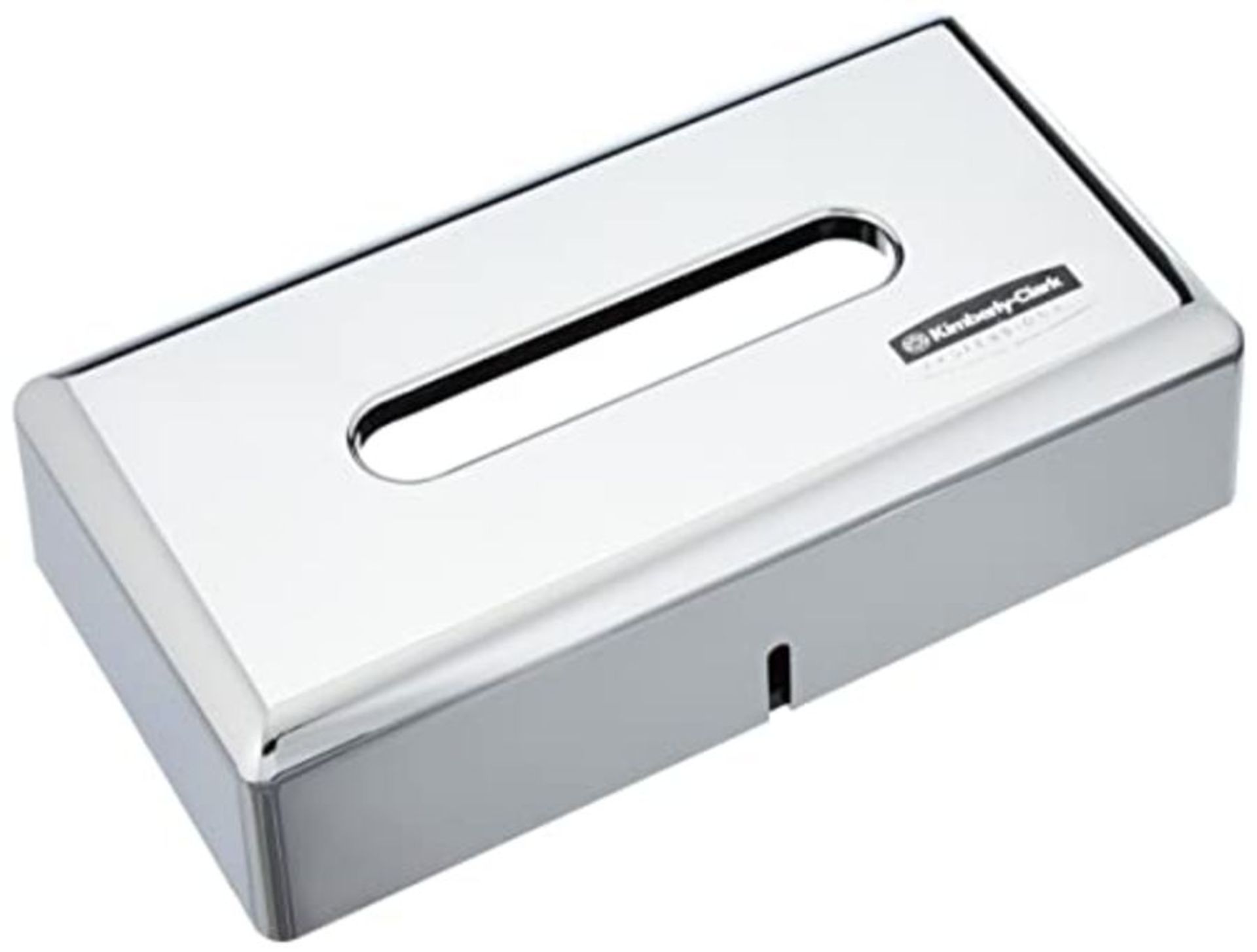 Kimberly-Clark Professional, 7820, Facial Tissue Dispenser, Silver, 1 x 1 Dispenser