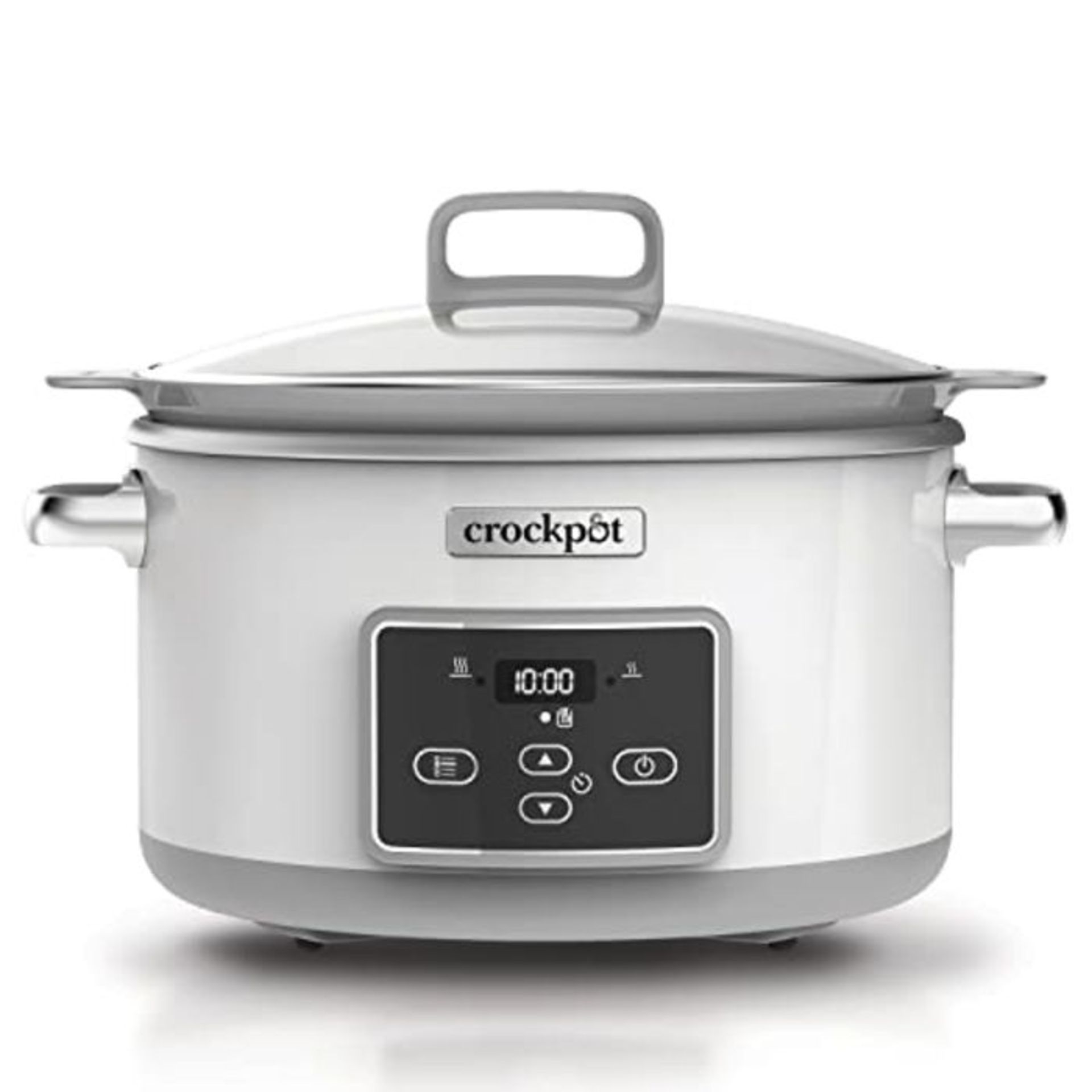 RRP £119.00 Crockpot DuraCeramic Digital Saute Slow Cooker with Hob-Safe Pot | Digital Timer | Ant