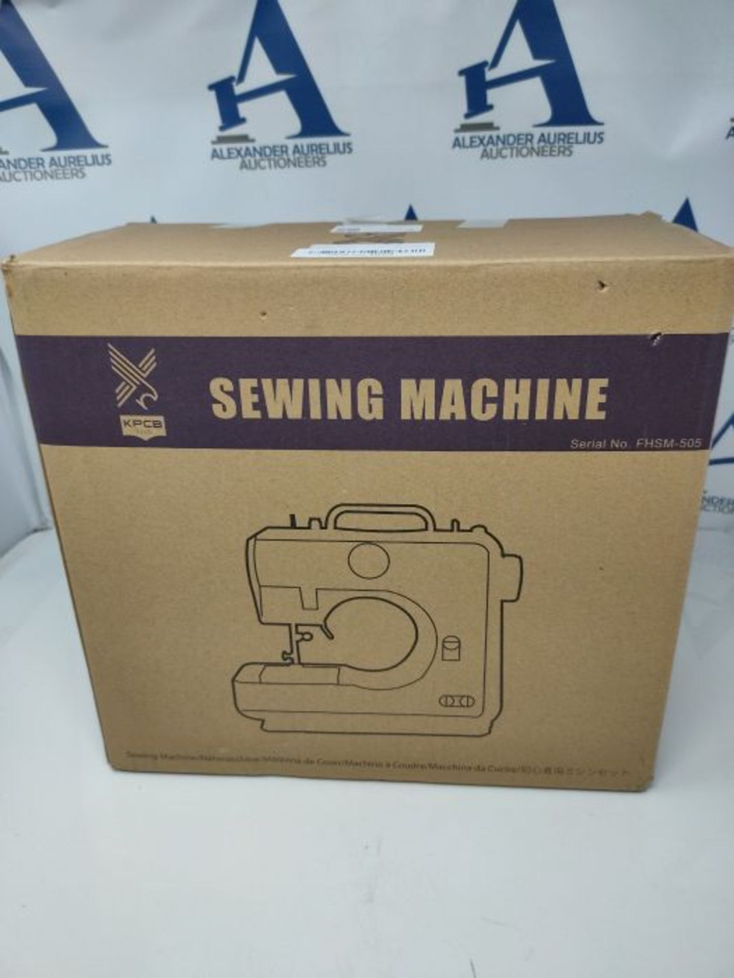 KPCB Tech 505 Sewing Machine with 12 Stitches Mini Size with Backstitch Buttonholing - Image 2 of 4