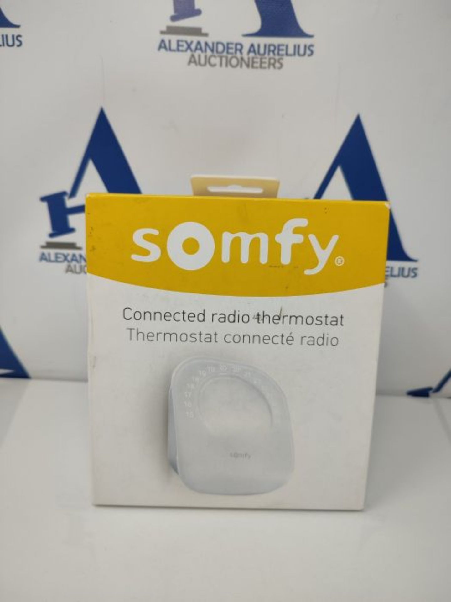 RRP £149.00 Somfy 1870567 - Radio Connected Thermostat | Wireless Thermostat for Heating or Indivi - Image 2 of 3