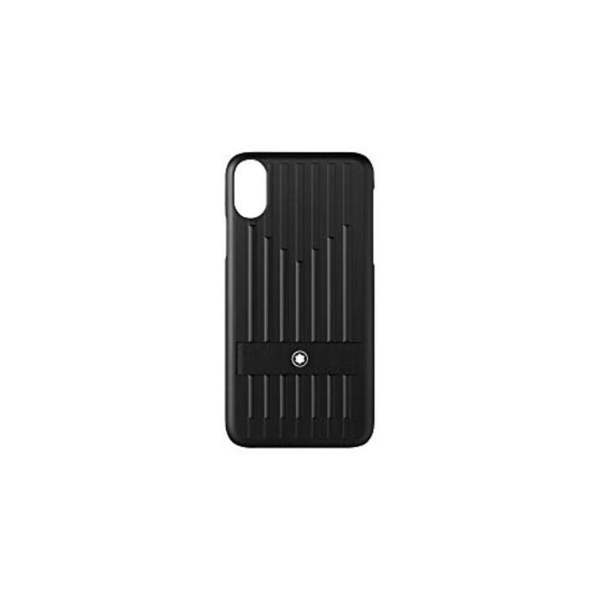 RRP £95.00 Montblanc 124871 My Montblanc Nightflight Hardphone Case Apple iPhone XS Schwarz Tasch