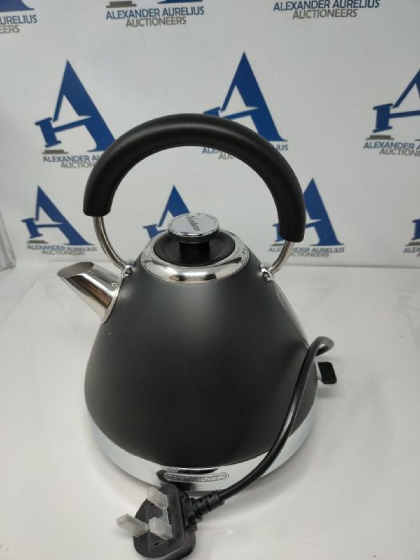 RRP £52.00 Morphy Richards 100131 Venture Pyramid Kettle Black - Image 2 of 3