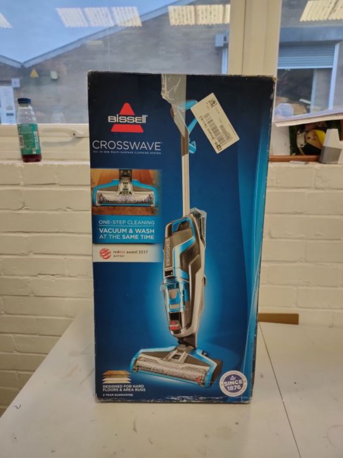 RRP £187.00 BISSELL 17132 CrossWave - 3-in-1 Multi-Surface Device, Vacuum, Wash & Dry, Floor & Car