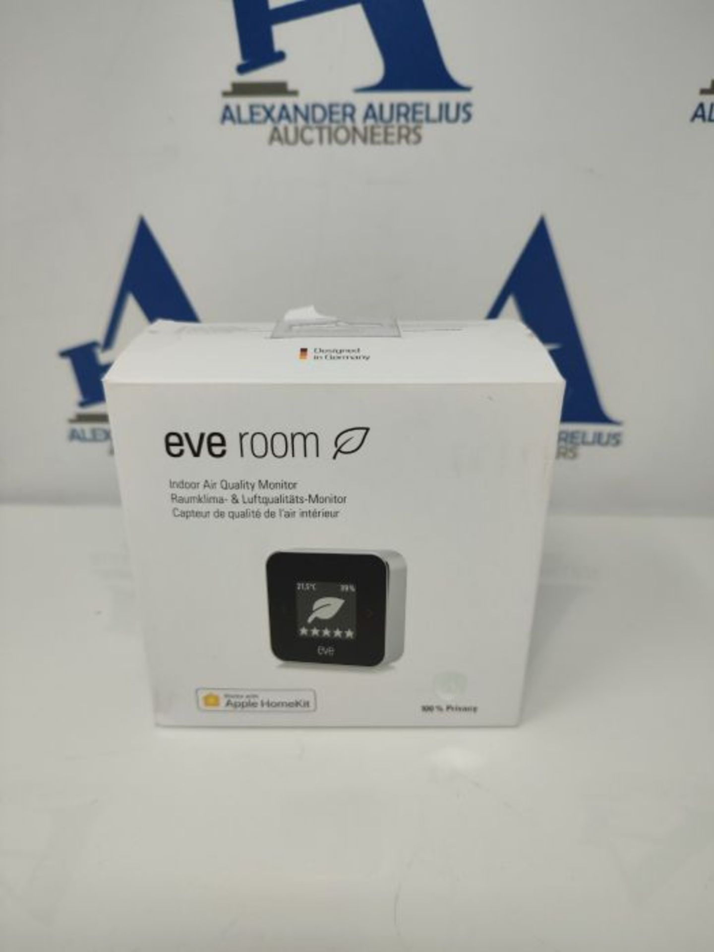 RRP £96.00 Eve Room - Indoor air quality sensor to monitor air quality (VOC), temperature & humi - Image 2 of 3