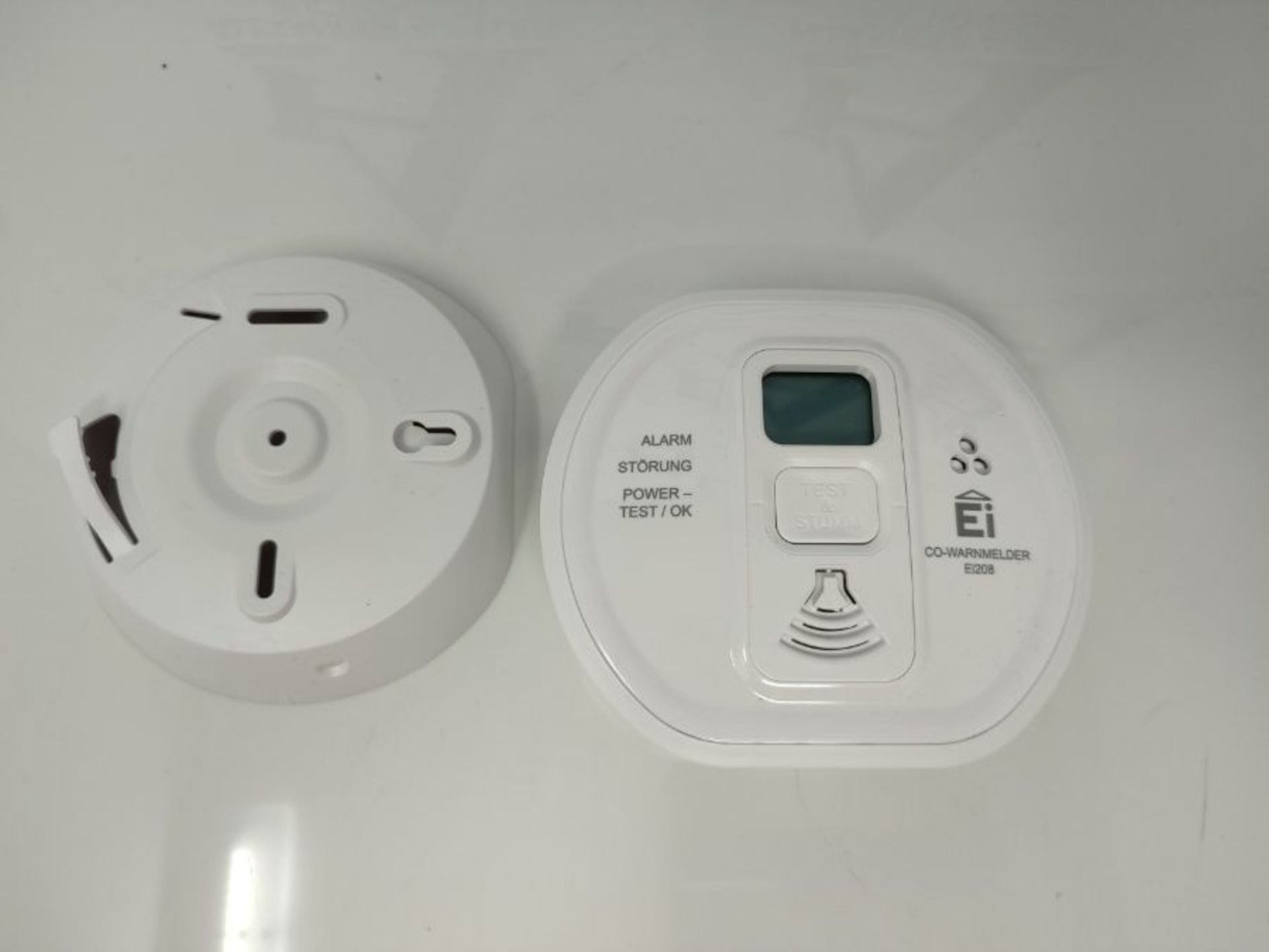 Ei Electronics Ei208D CO Carbon Monoxide Detector (with Display and 10 Year Battery), - Image 3 of 3