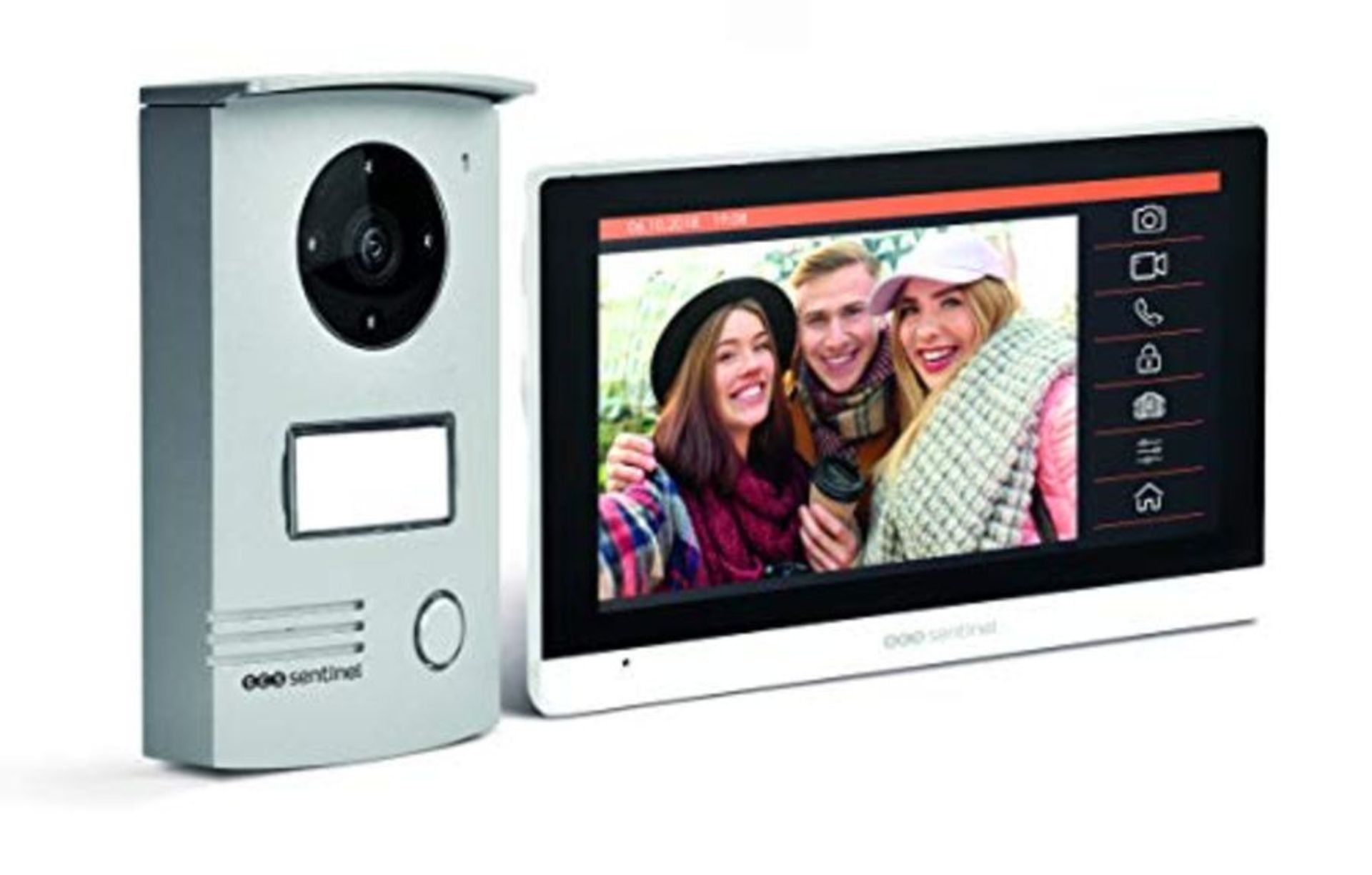 RRP £188.00 Wired Video Door Phone with Flat Screen and Touch Screen 7 Inches