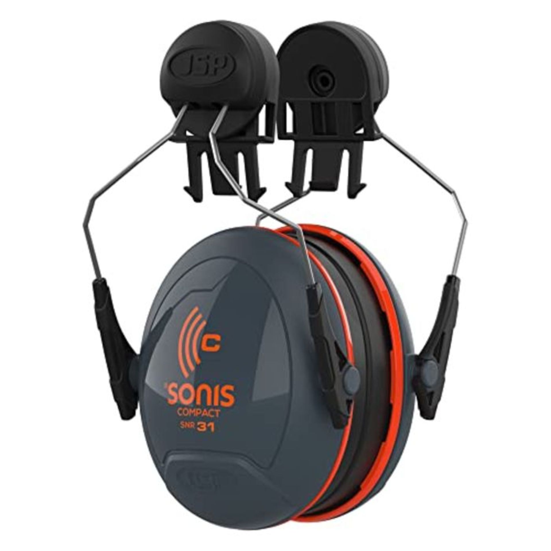 [CRACKED] JSP Sonis Compact Helmet Mounted Ear Defenders - SNR 31 - (AEB030-0CY-000)