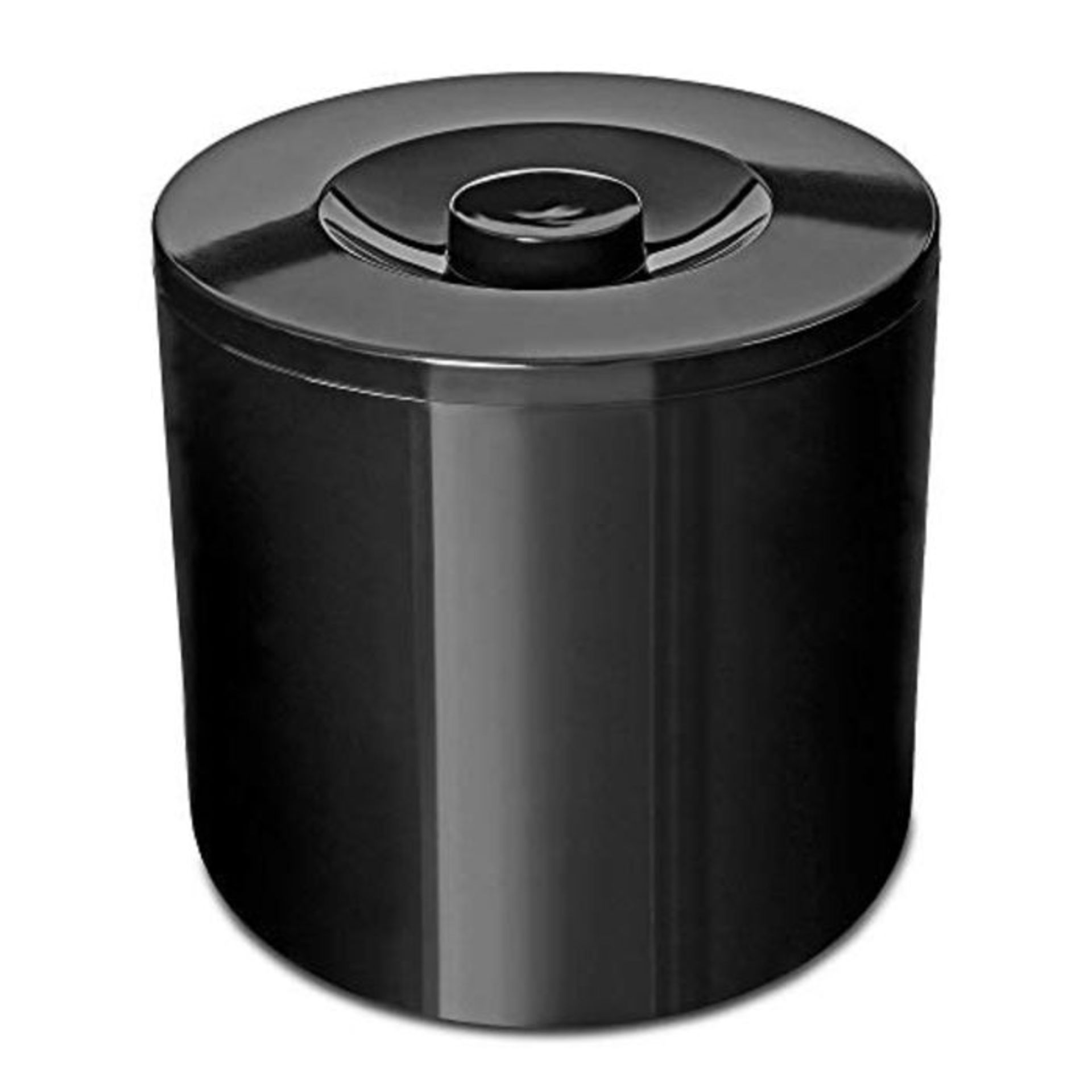 drinkstuff Round Insulated Ice Bucket, Black, 4Ltr