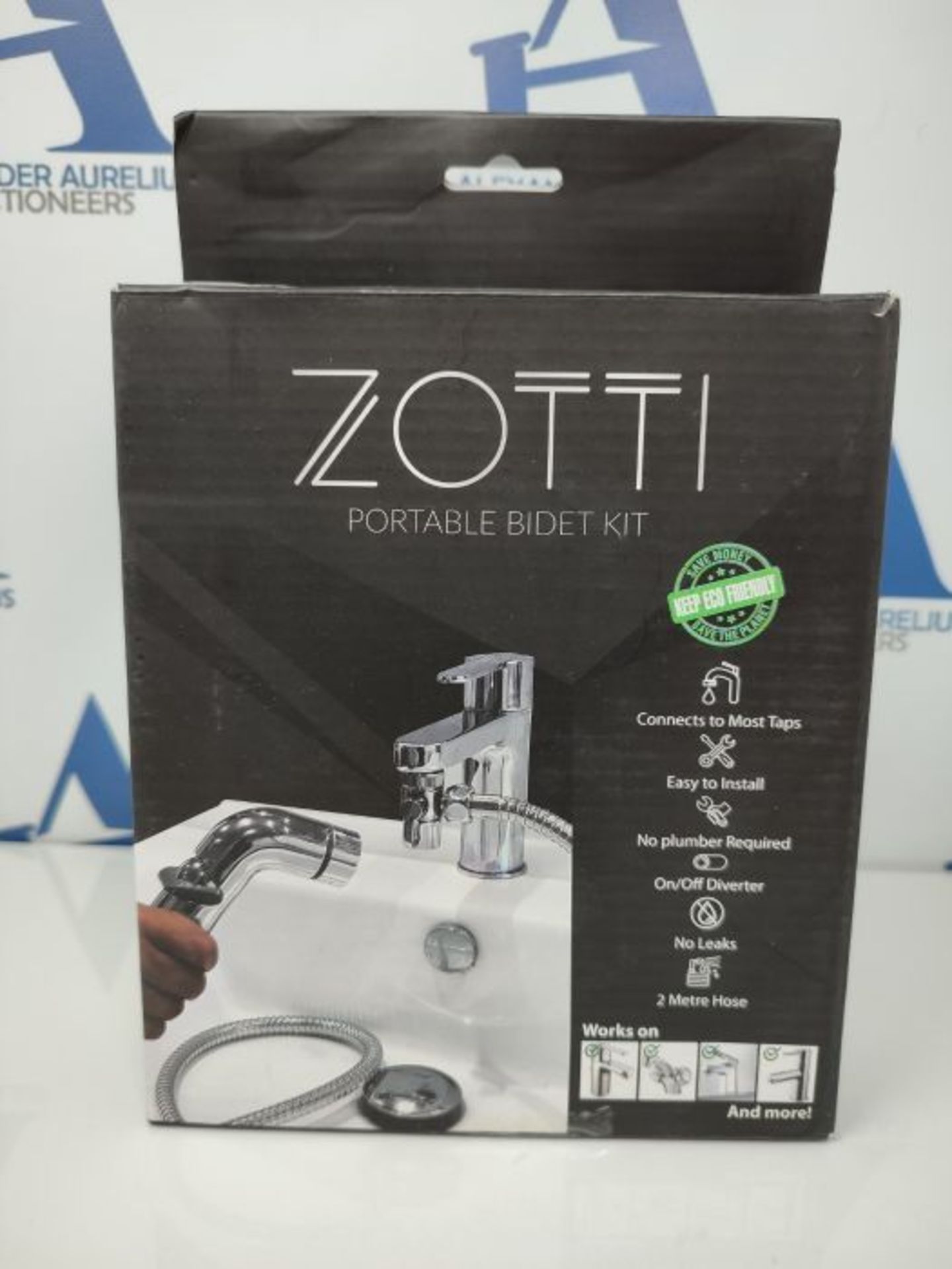 Zotti Portable Bidet Sprayer | Connects to Mixer Tap | Handheld Shower Kit | Shower Bi - Image 2 of 3