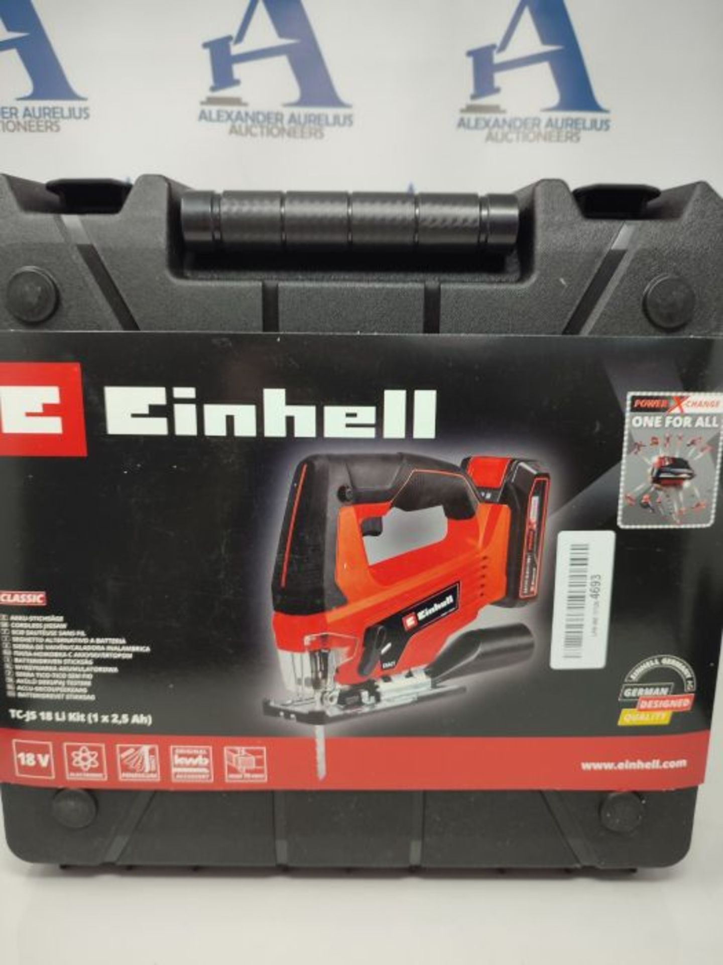 RRP £79.00 Einhell Power X-Change 18V Cordless Jigsaw With Battery And Charger - Battery Powered