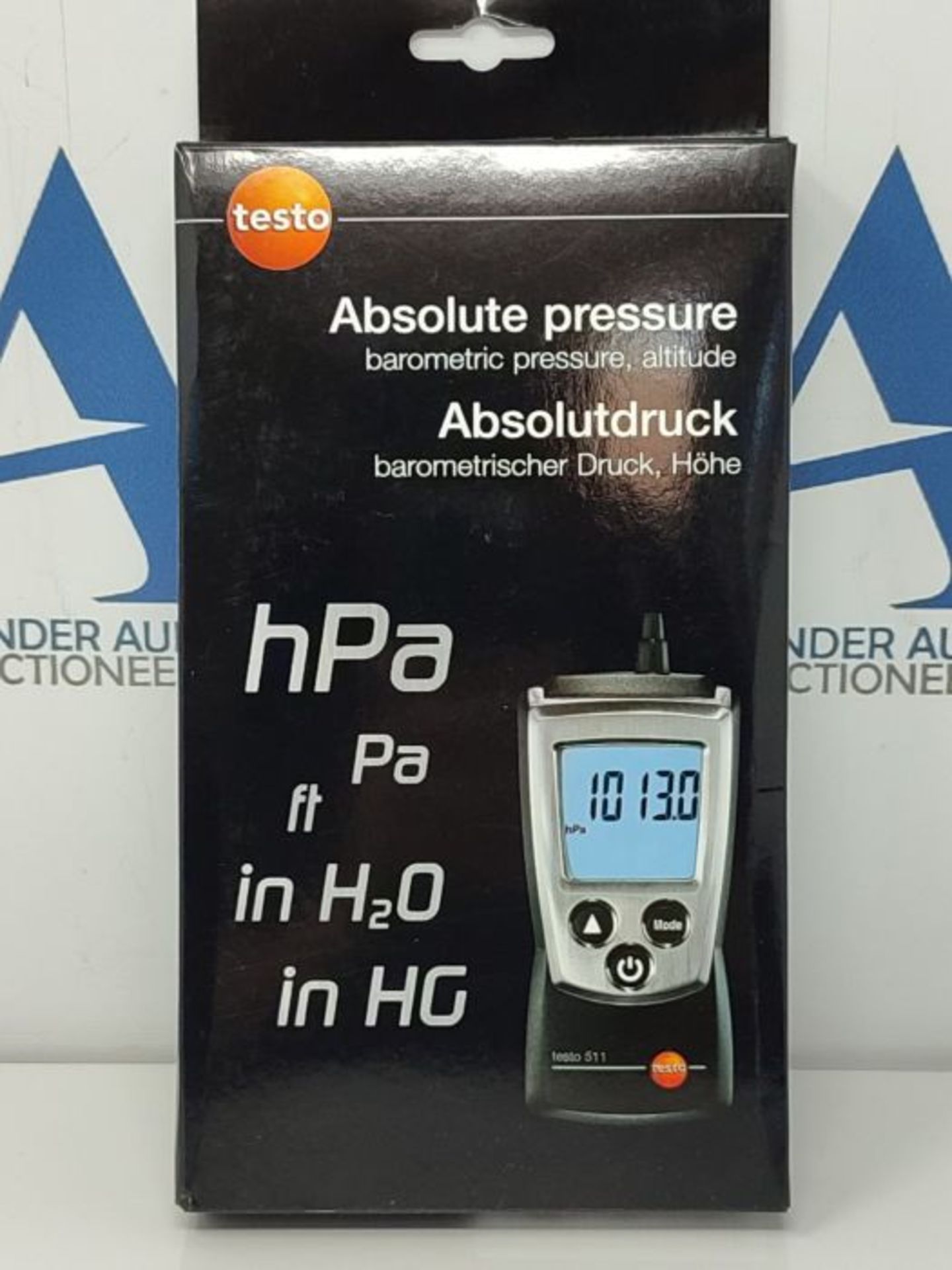 RRP £158.00 testo 511 - Absolute Pressure Meter