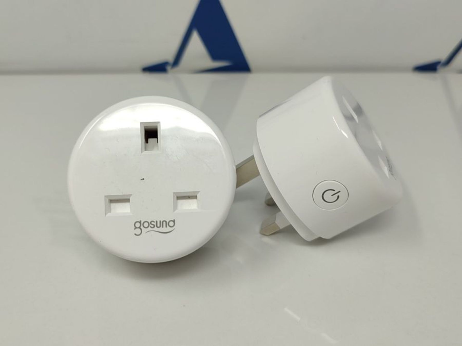 Smart Plug,Smart Wifi Plug Compatible with Alexa, Google Home, Wifi Plug with Timer Fu - Image 2 of 2