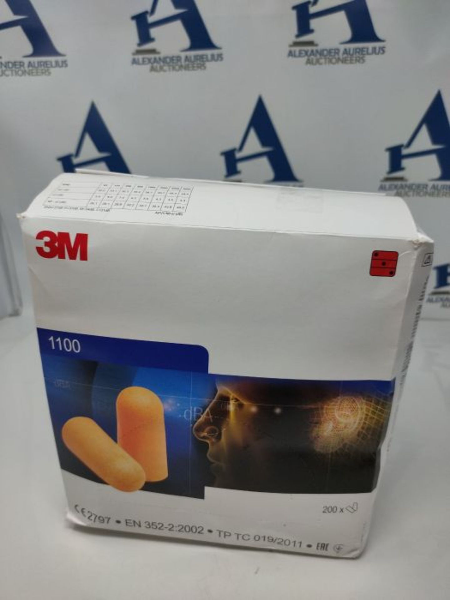 3M 1100 Earplugs, 37 dB, Uncorded, 200 Pairs/Box - Image 2 of 4