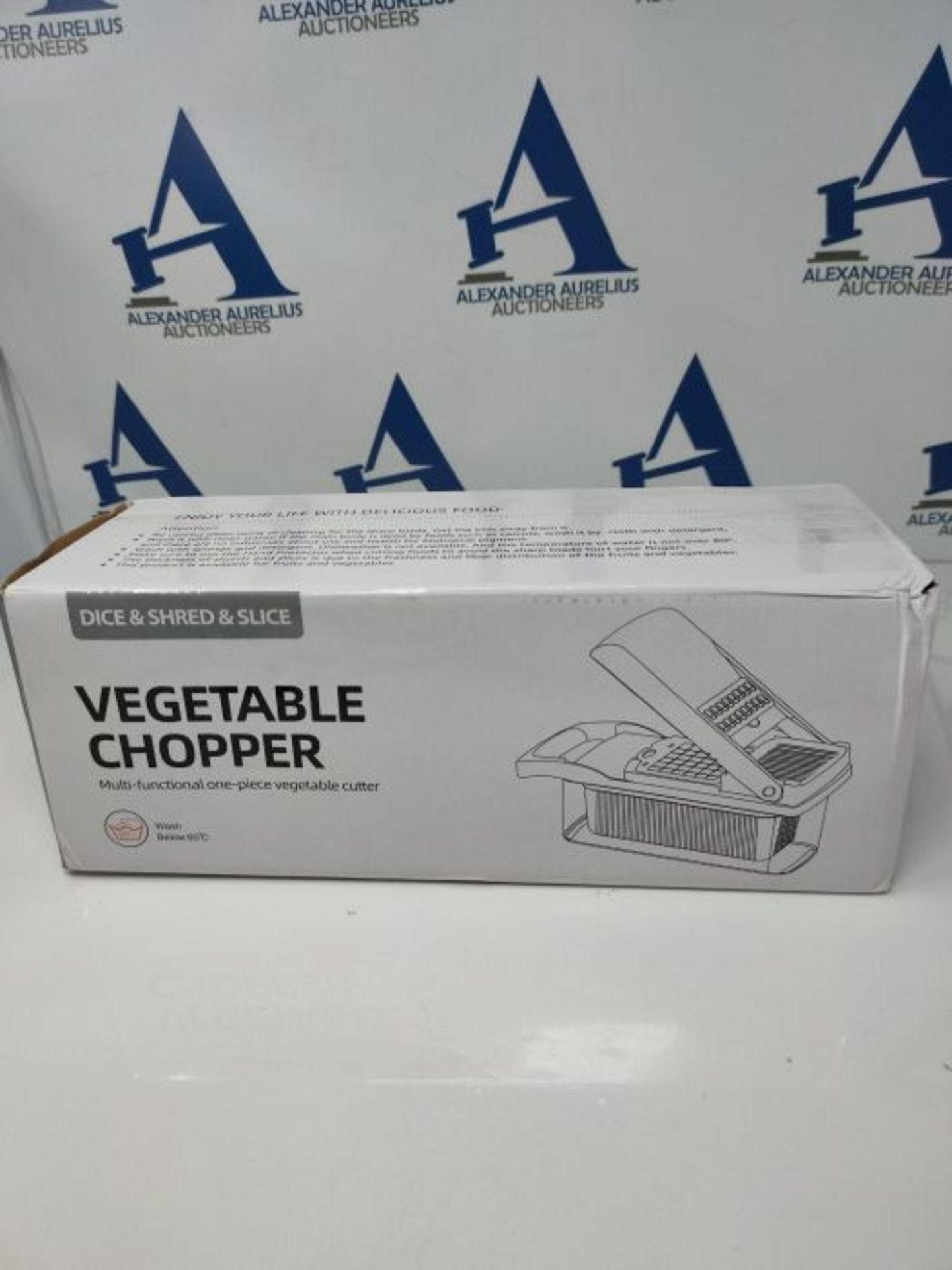 Vegetable Chopper, 14-in-1 Kitchen Mandoline Vegetable Slicer Food Chopper for Onion V - Image 2 of 3