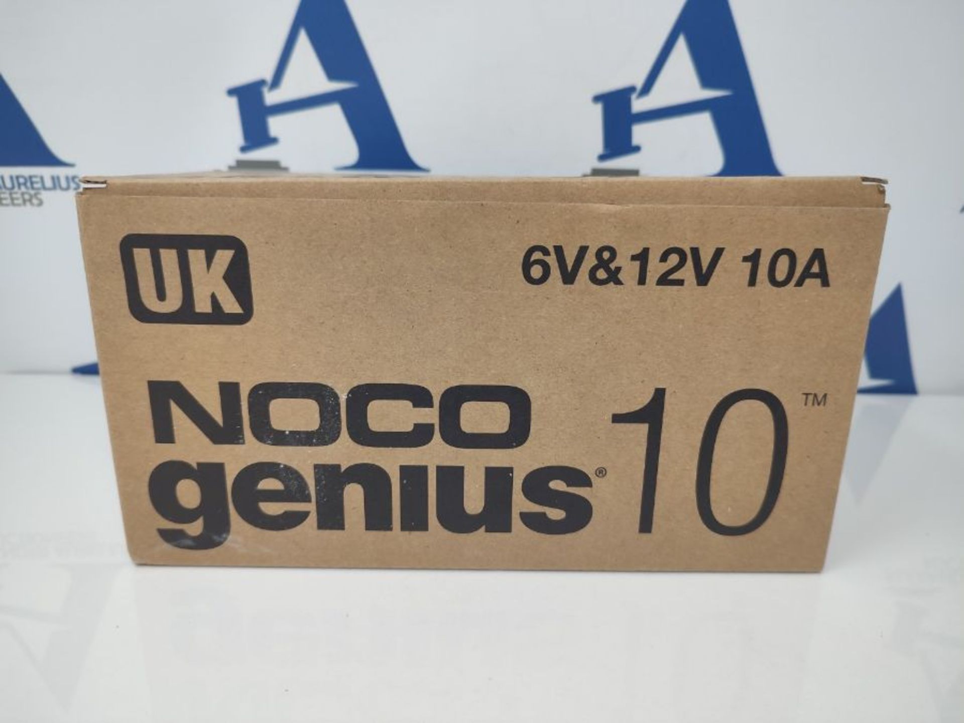 RRP £129.00 NOCO GENIUS10UK, 10A Smart Car Charger, 6V and 12V Portable Heavy-Duty Battery Charger - Image 2 of 3