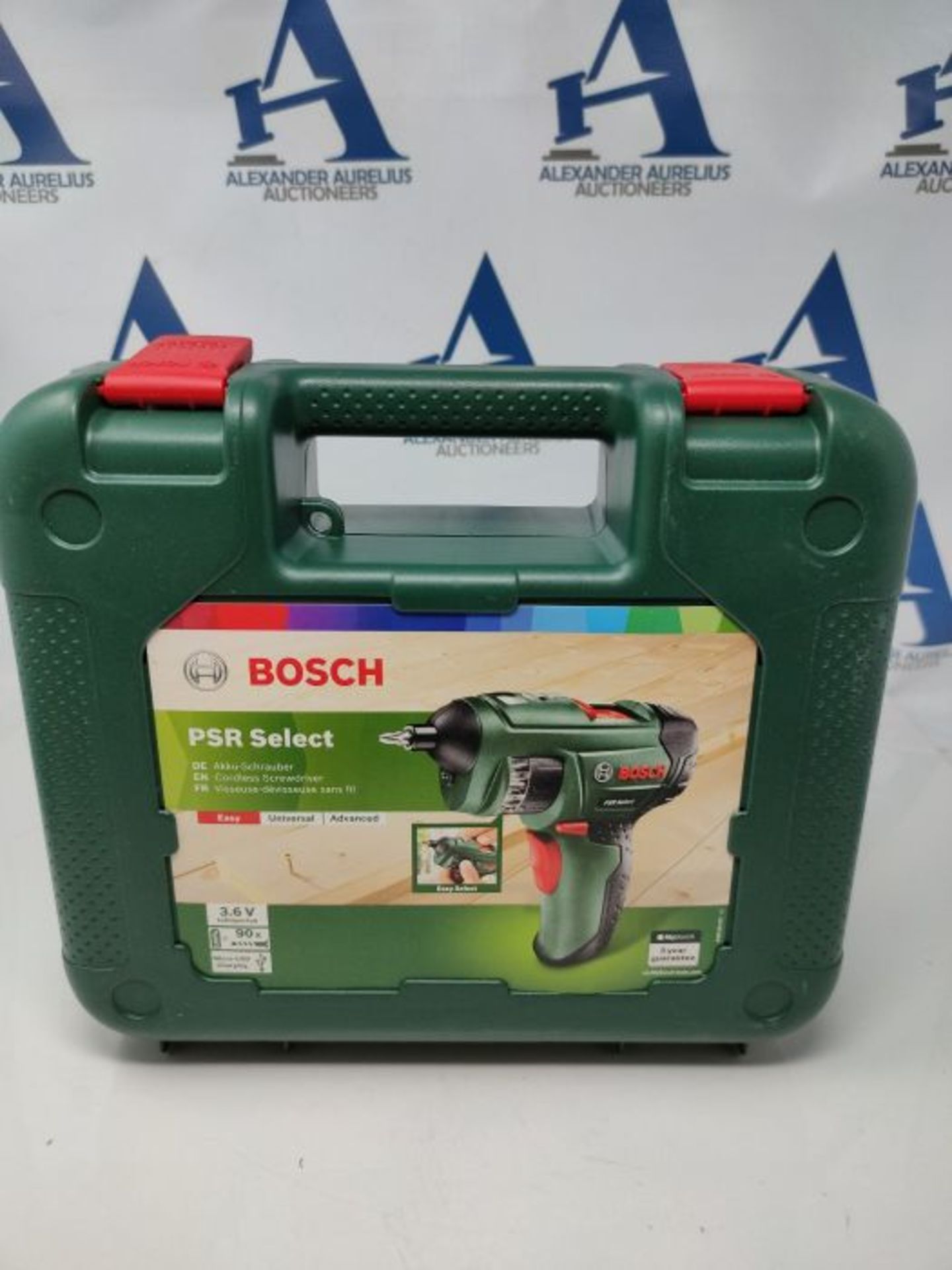 Bosch Home and Garden Cordless Screwdriver PSR Select (with Integrated 3.6 V Lithium-I