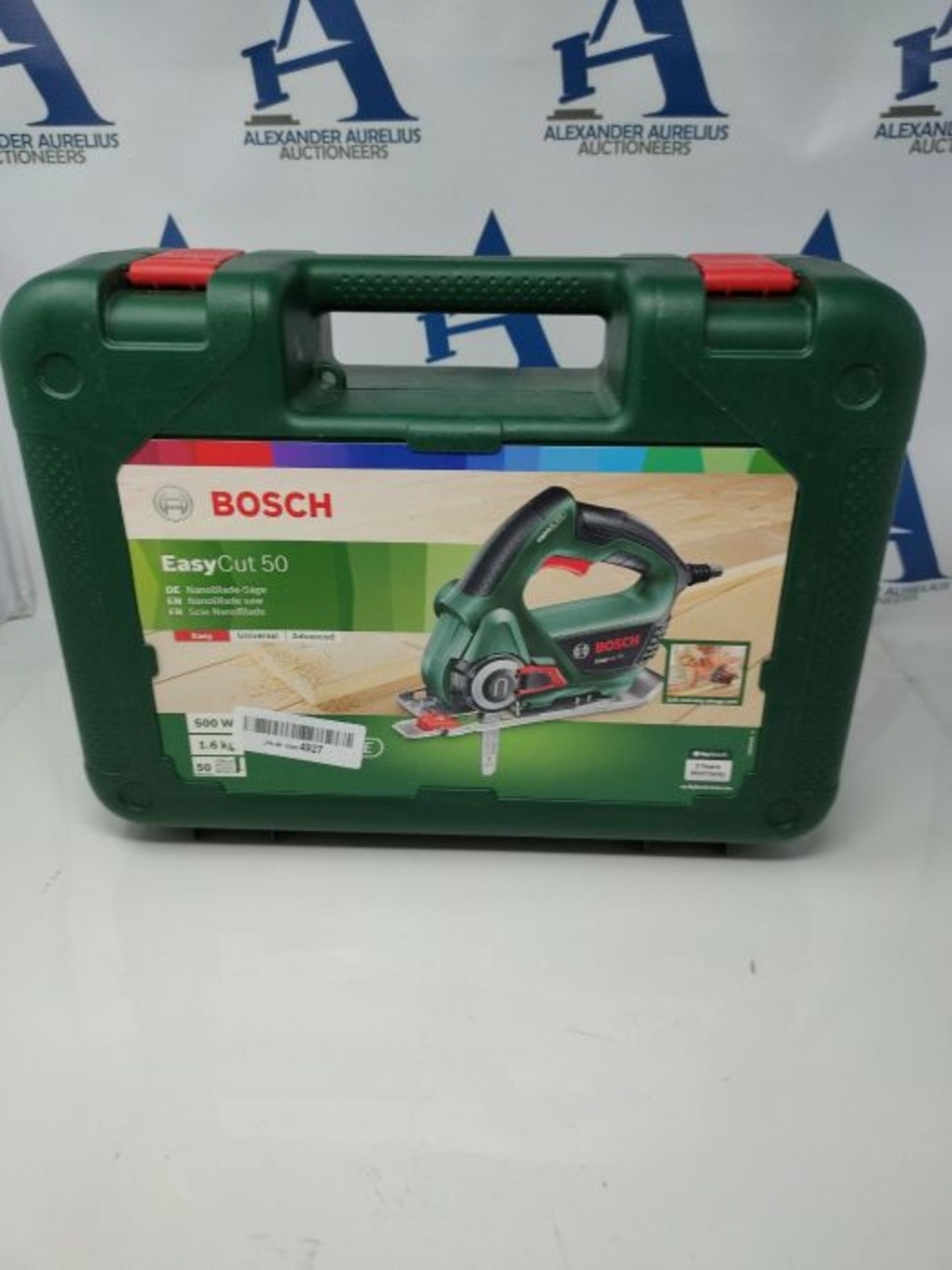 RRP £75.00 Bosch Home and Garden EasyCut 50 saw (500 W, NanoBlade technology, saw blade, protecti - Image 2 of 3