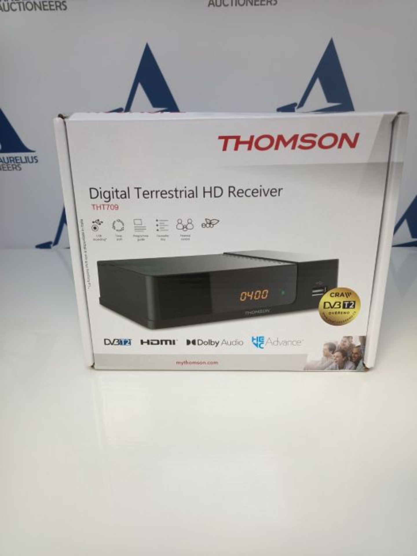 Terminal DVB-T2 HEVCTerrestre, HDMI, Péritel, Spdif coaxial, USB PVR, RSS par etherne - Image 2 of 3