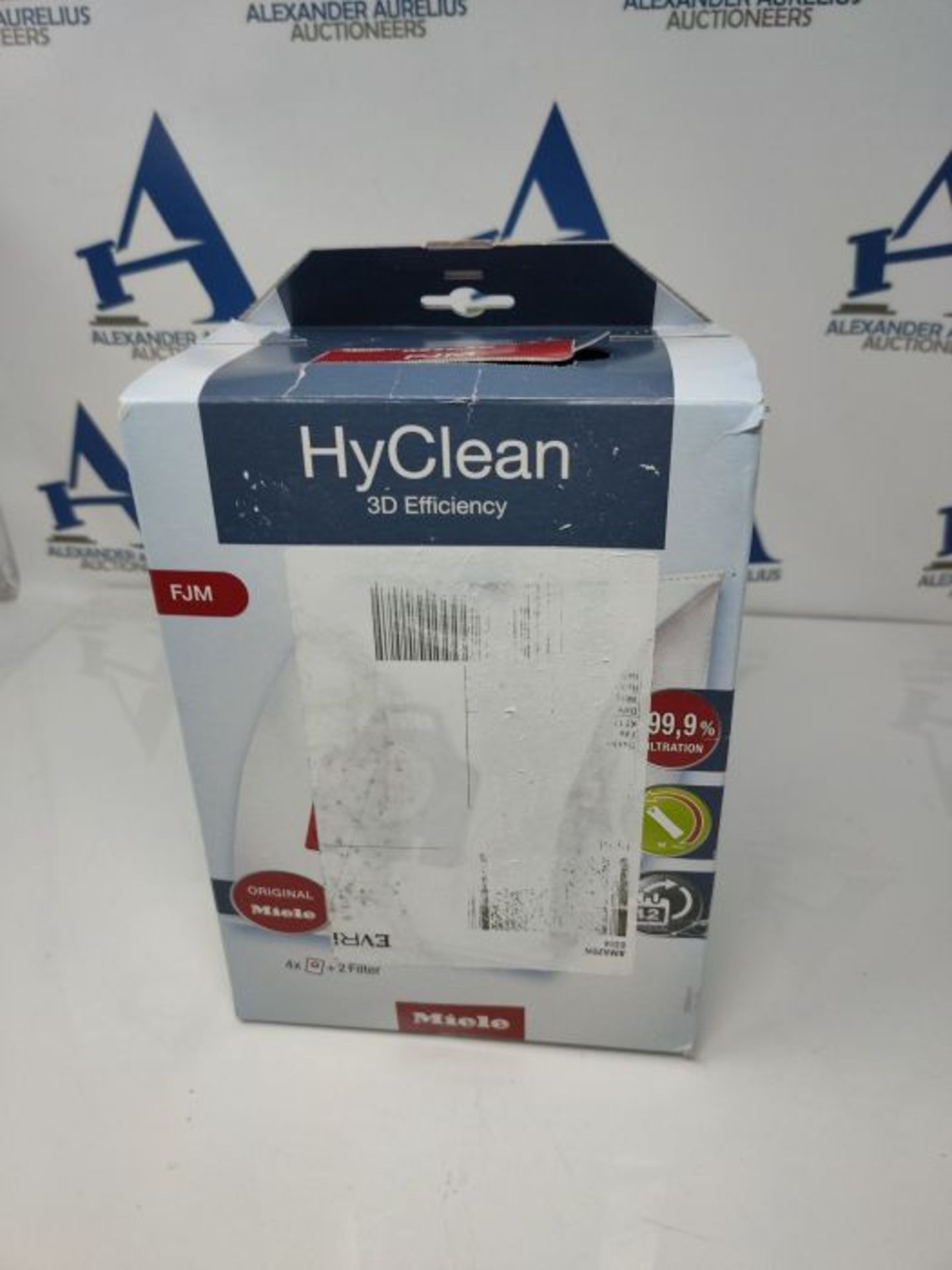 Miele 9917710 HyClean 3D Efficiency FJM Vacuum Cleaner Bags for Bagged Miele Vacuum Cl