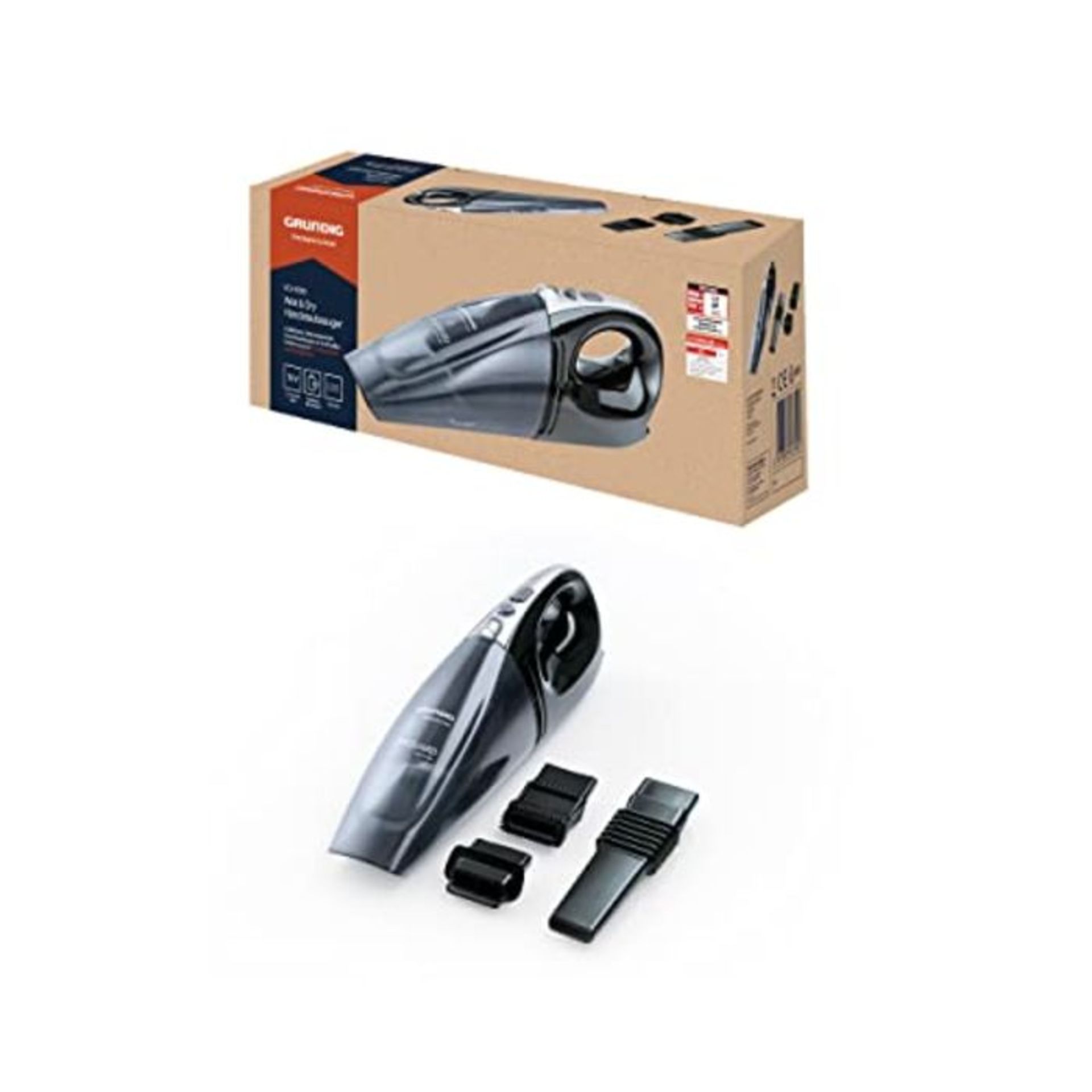 Grundig VCH 6130 portable vacuum cleaner- portable vacuum cleaners (Dry&Wet, Bagless,