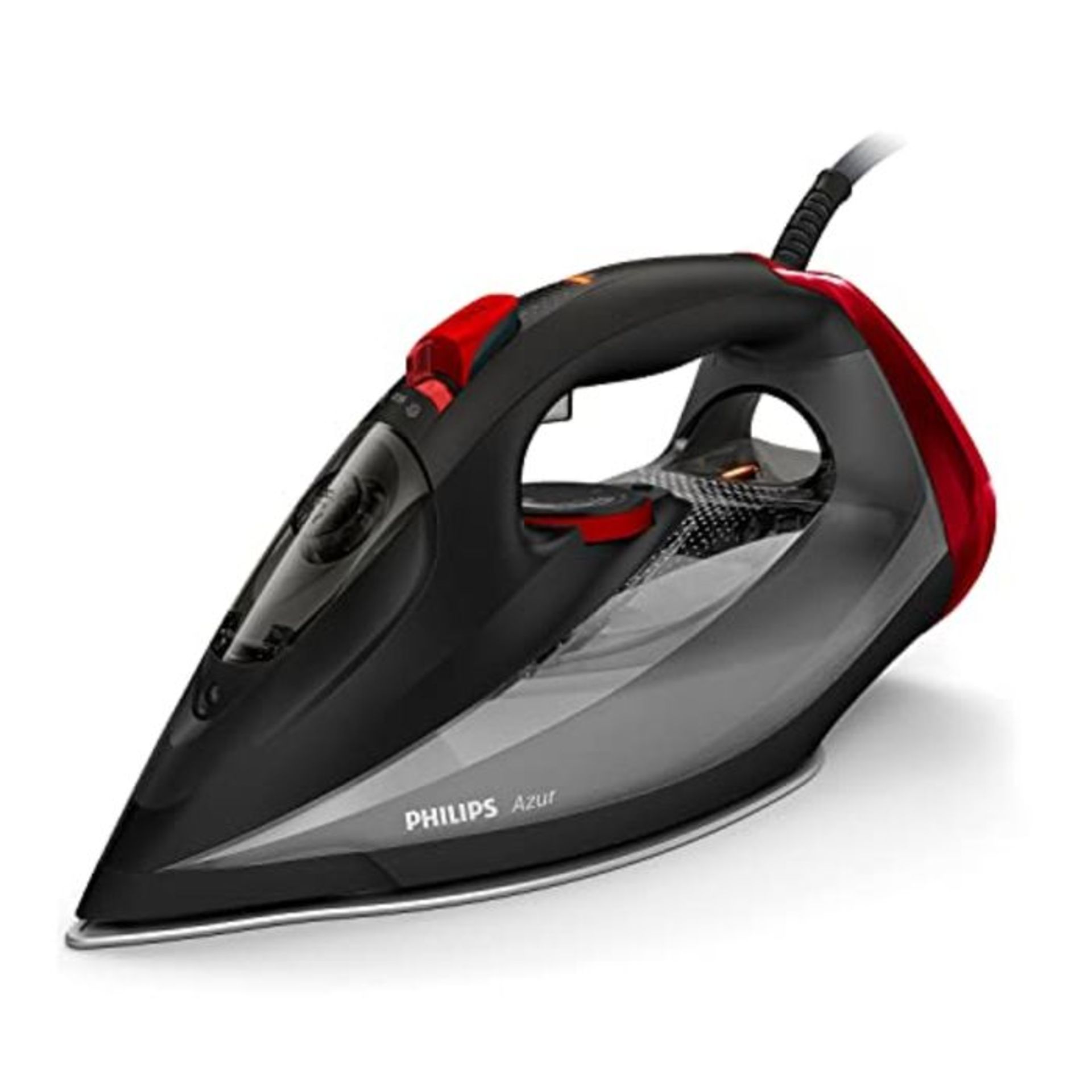 RRP £54.00 Philips Steam Iron SteamGlide soleplate 2 m 250 g/min Black 50 g/min