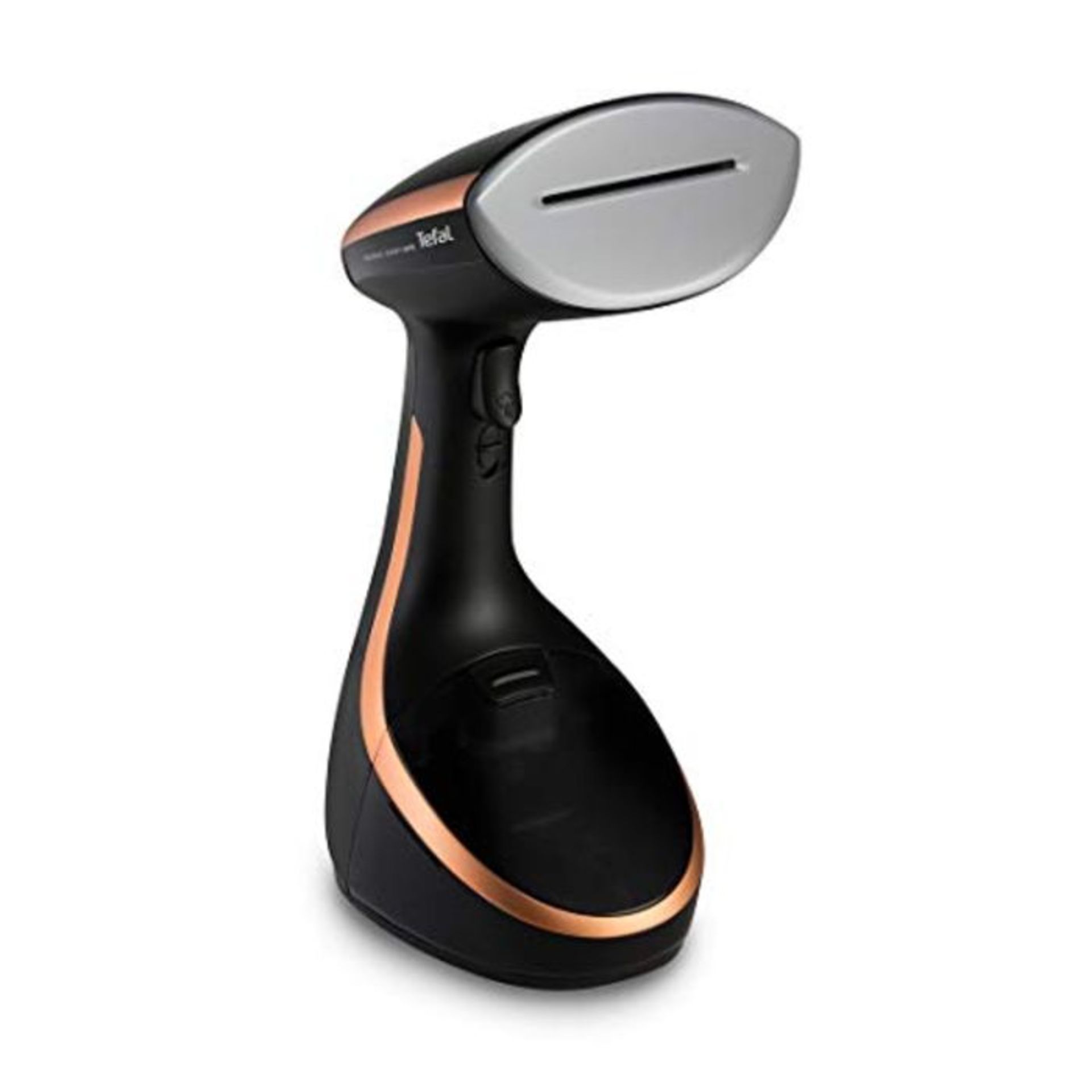 RRP £79.00 Tefal Access Steam Care Handheld Clothes Steamer, 1600 W, 20ML, Black & Copper, DT9100