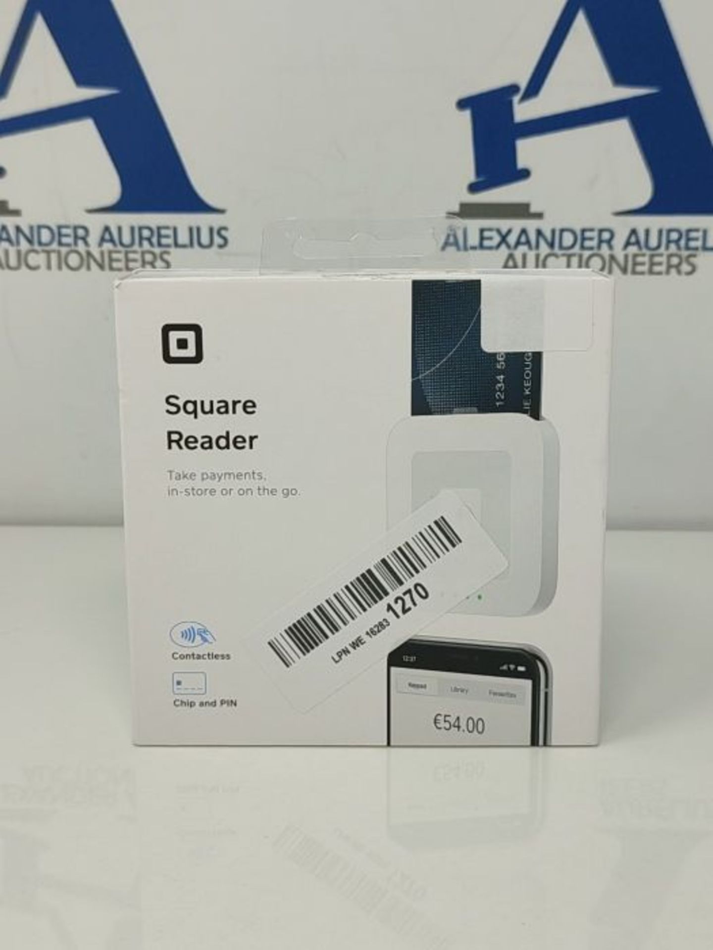 Square Card Reader -  Payment terminal for accepting Contactless, Chip & PIN, Debit C