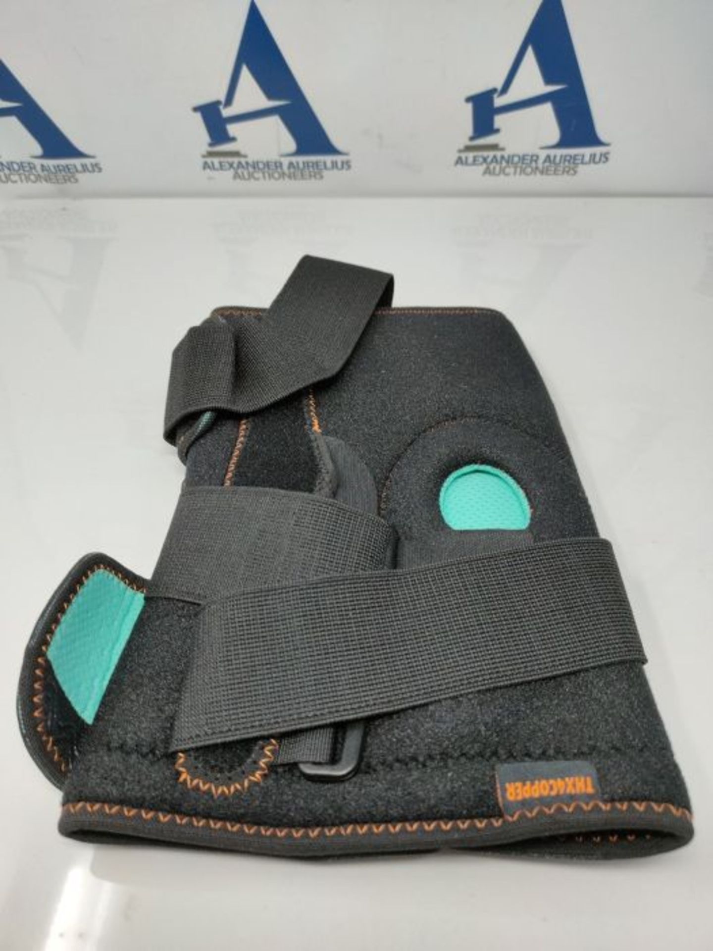 Thx4COPPER Hinged Knee Brace-Adjustable Open Patella with Parallel Straps & Dual Side - Image 3 of 3