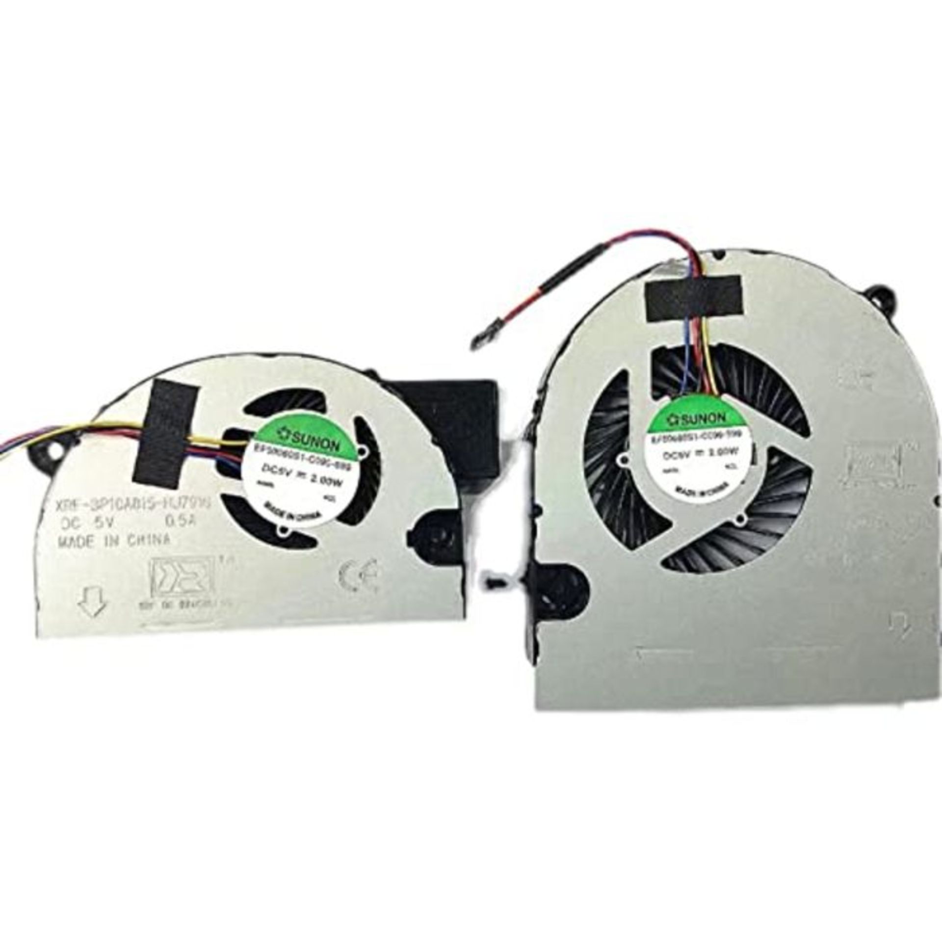 NUHFUFA CPU GPU Cooling Fan Replacement for Acer V Nitro VN7-791 VN7-791G Cooler Fan P