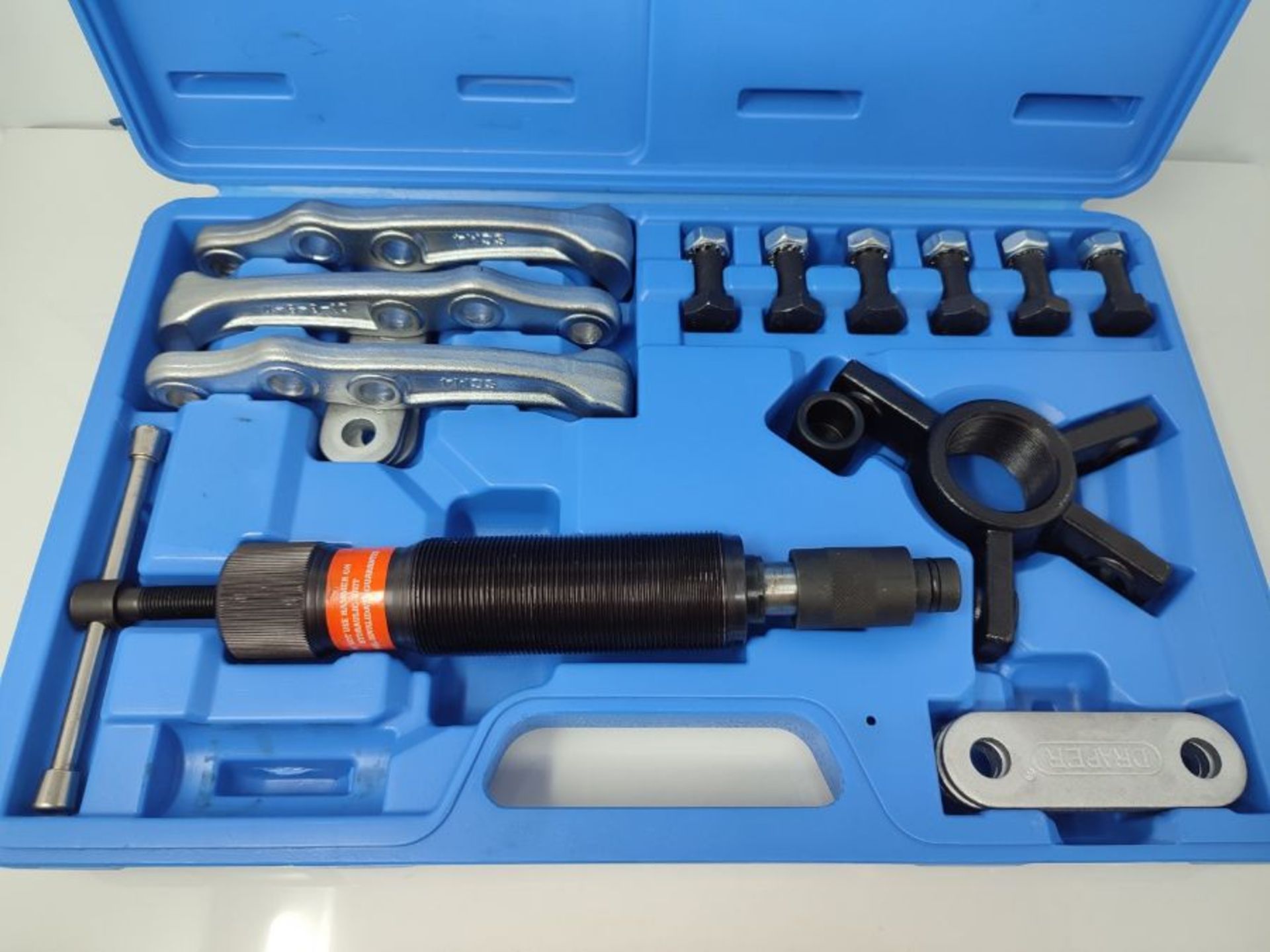 RRP £110.00 Draper 50094 HPK, Blue, 10 Tonne Hydraulic Puller Kit - Image 3 of 3