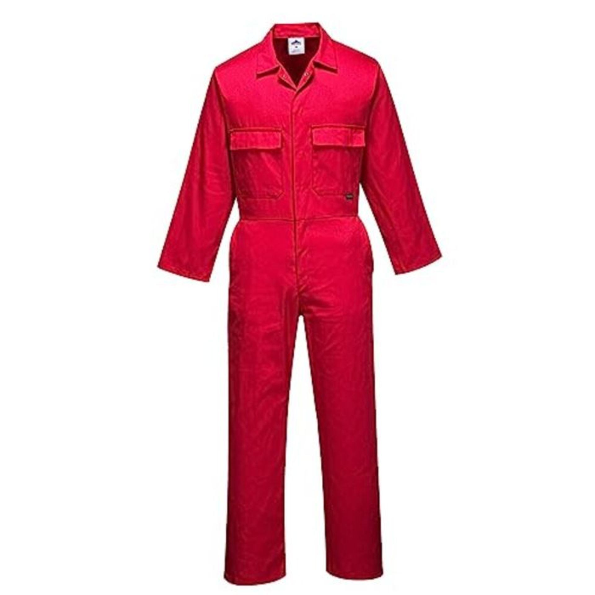 Portwest S999 Euro Workwear Coverall Red, Small