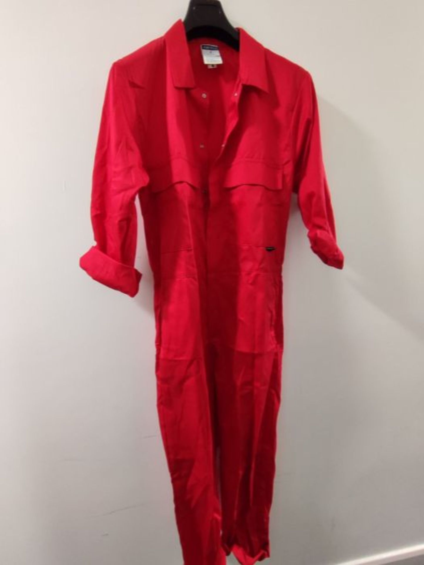 Portwest S999 Euro Workwear Coverall Red, Small - Image 2 of 3