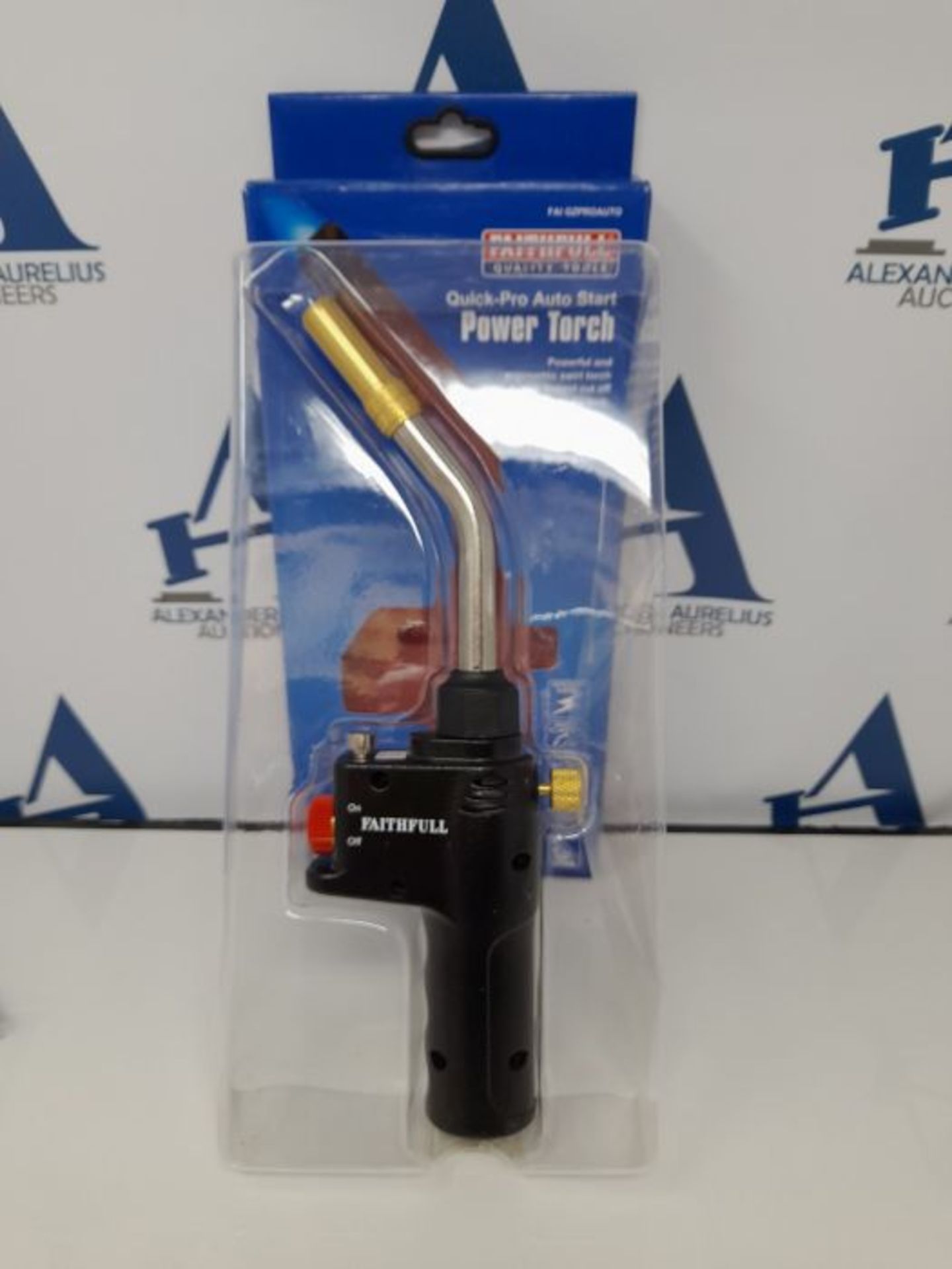 Faithfull FAIGZPROAUTO Quick Pro Auto Power Gas Torch - Image 3 of 3