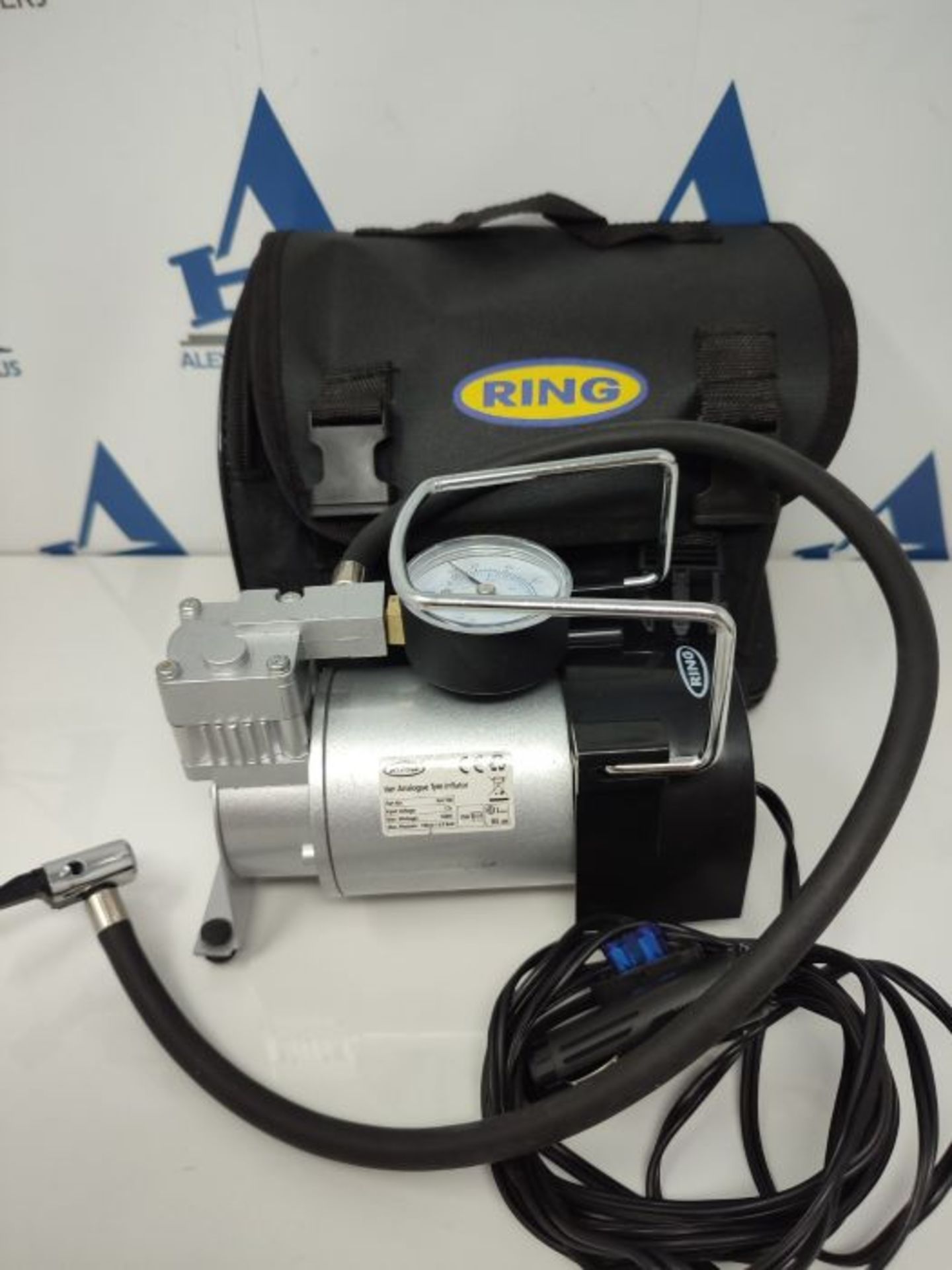 Ring Automotive RAC700 Air Compressor including Storage Bag, 12 V - Image 3 of 3