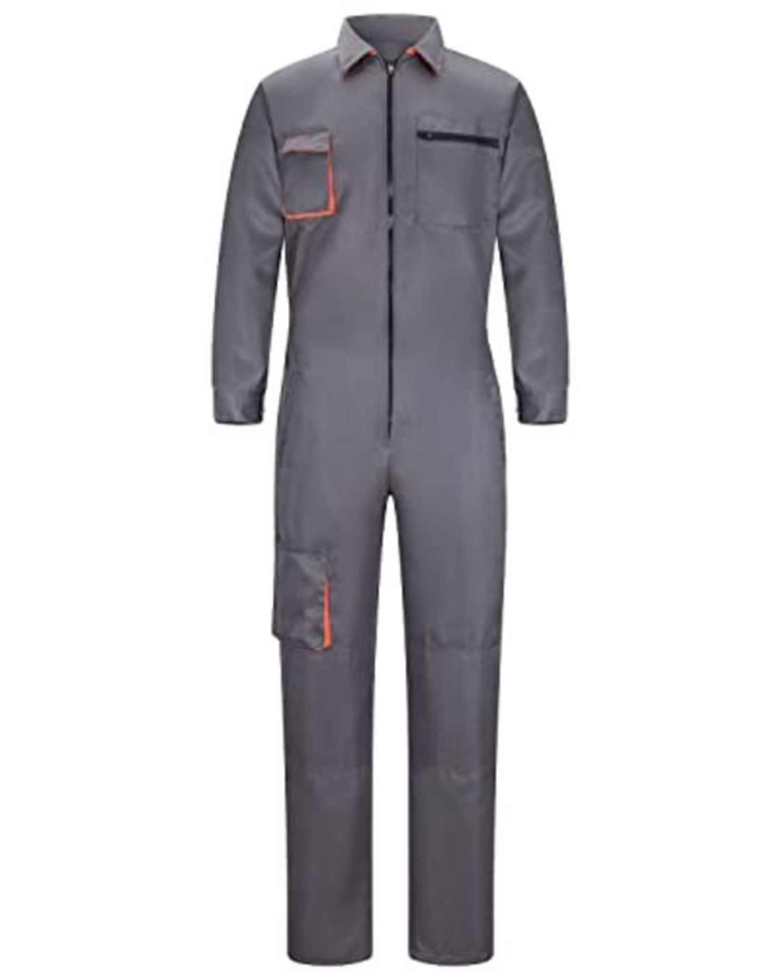 Yukirtiq Men's Work Wear Boilersuit Coverall with Multi Pockets, Heavy Duty Polycotton