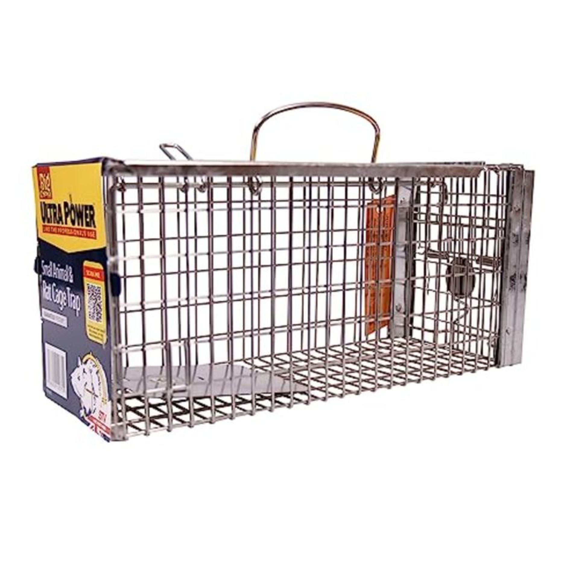 The Big Cheese STV075 Rat Cage Trap (Humane, Live-Catch Trap, Use Indoors and Outdoors