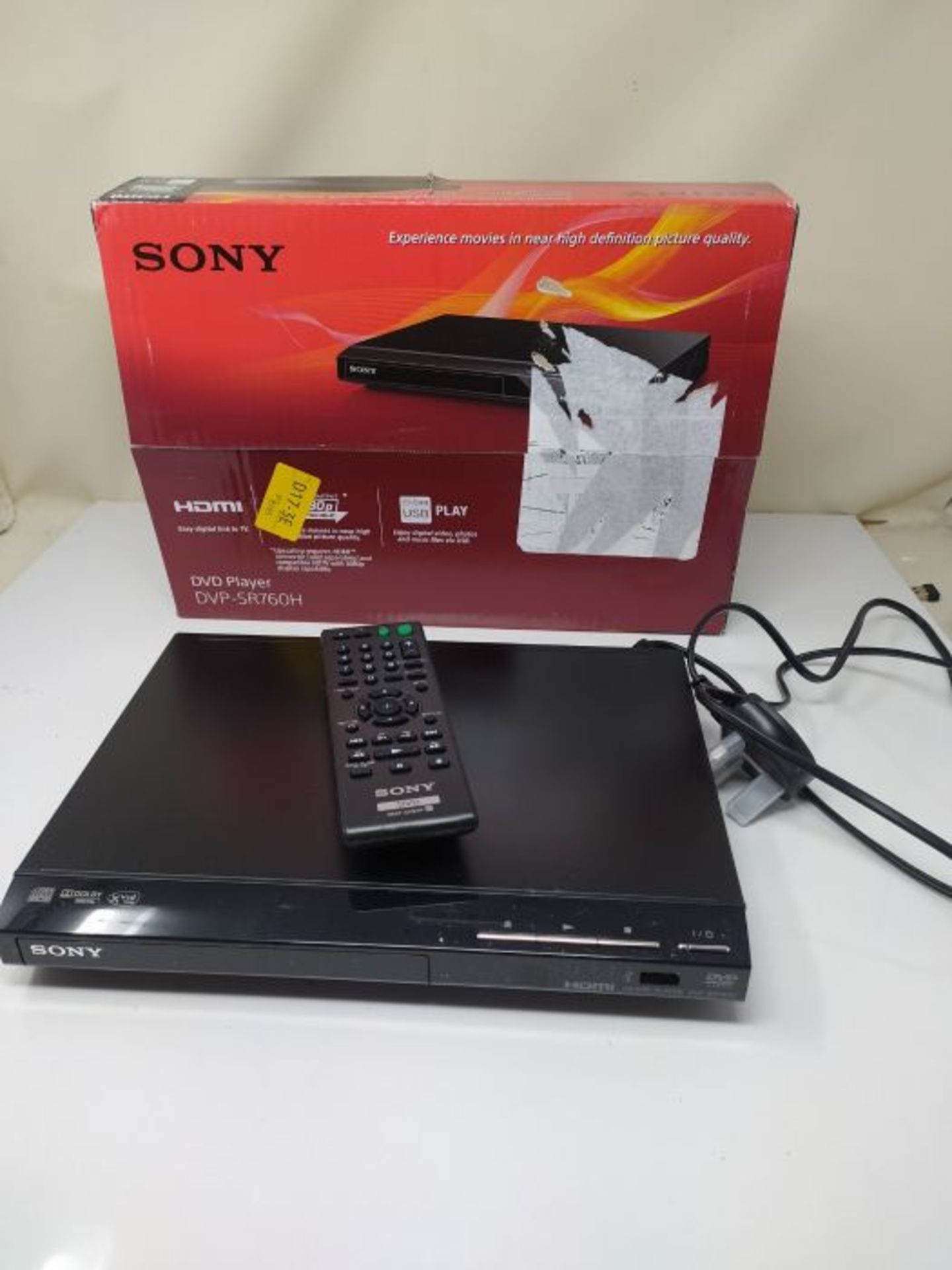 Sony DVPSR760H DVD Upgrade Player (HDMI, 1080 Pixel Upscaling, USB Connectivity), Blac - Image 2 of 2