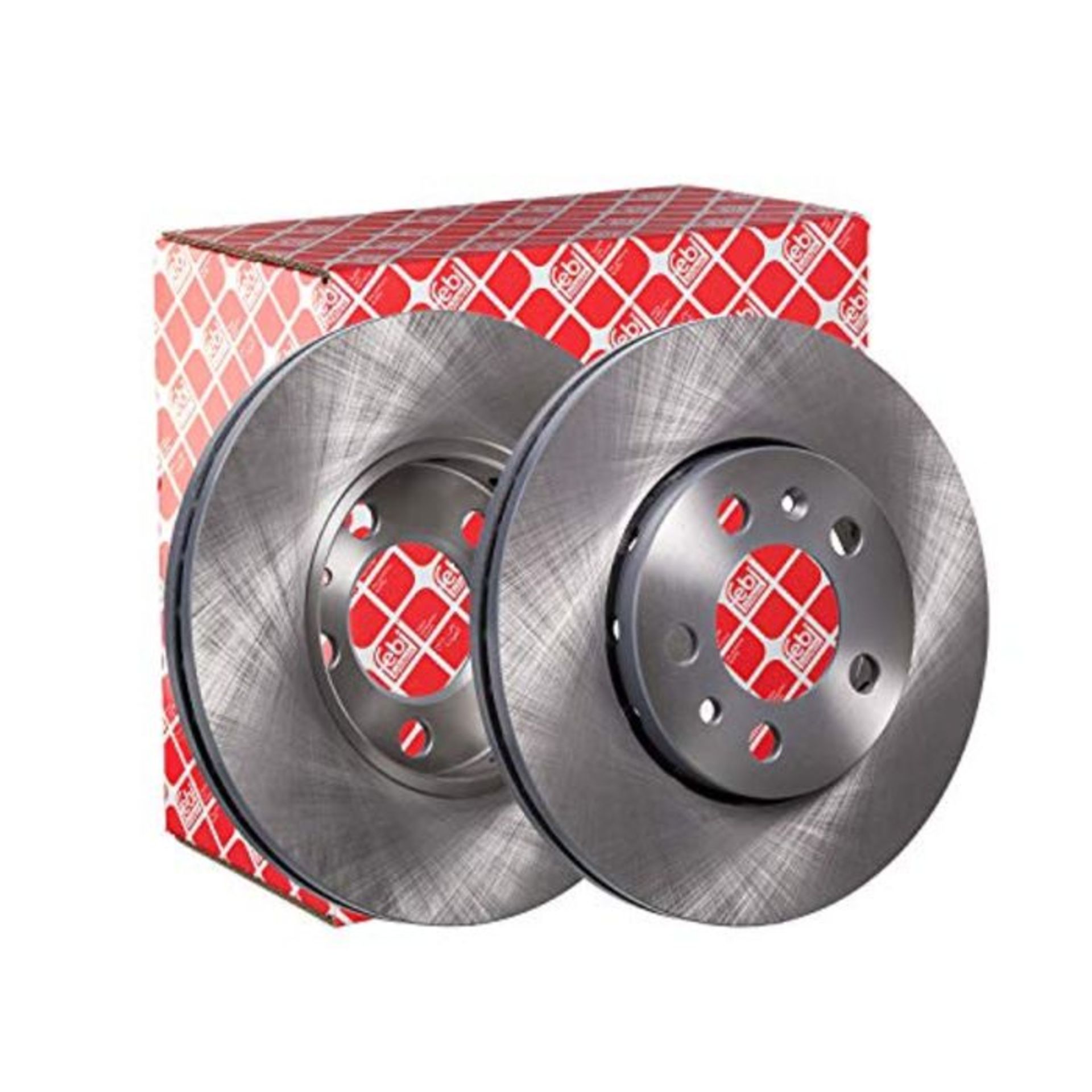 febi bilstein 14404 Brake Disc Set (2 Brake Disc) front, internally ventilated, No. of