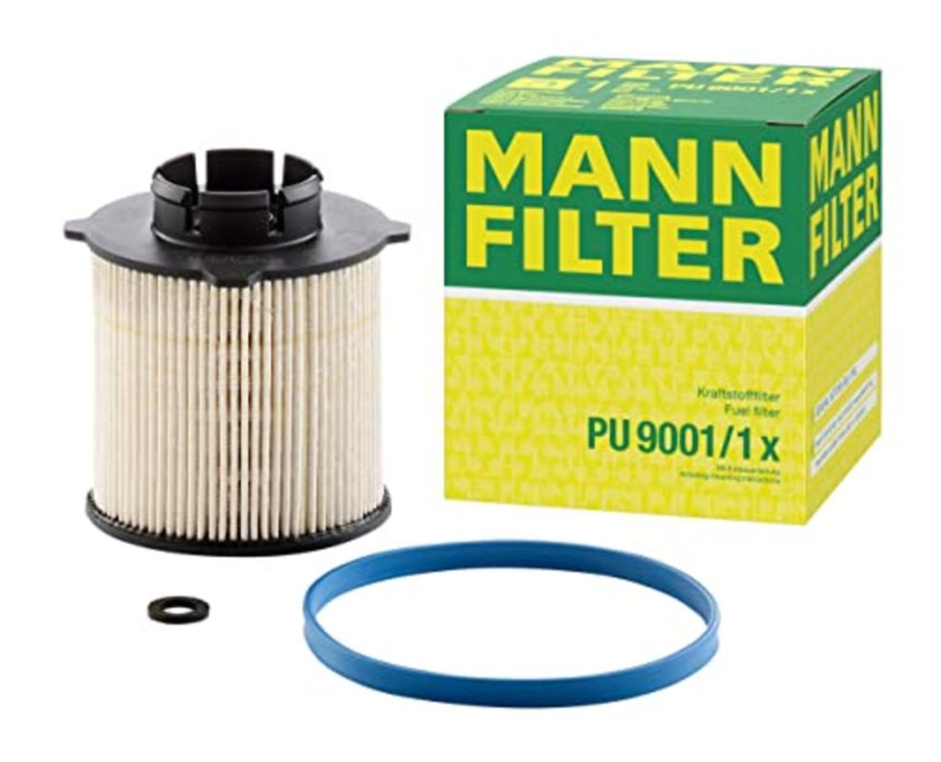 Original MANN-FILTER Fuel filter PU 9001 X  Fuel filter set with gasket / gasket se