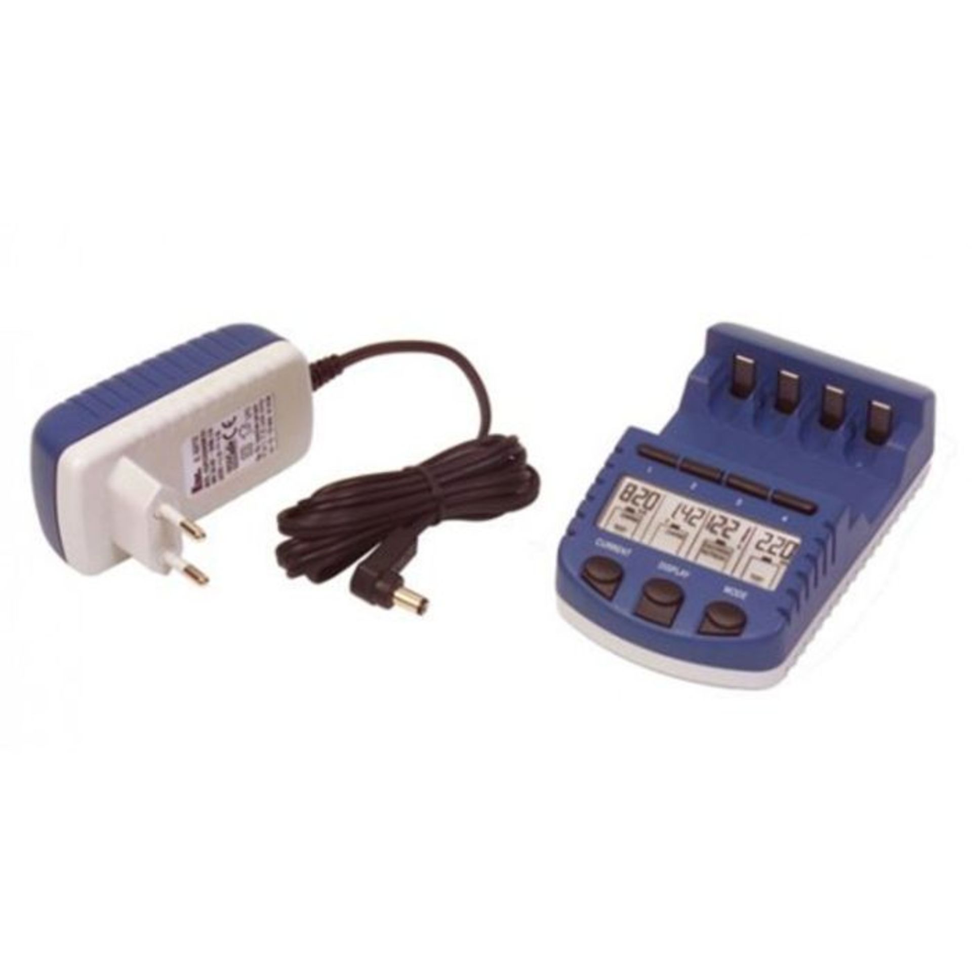 RRP £60.00 La Crosse Technology RS1000 battery charger  Blue - Image 3 of 3