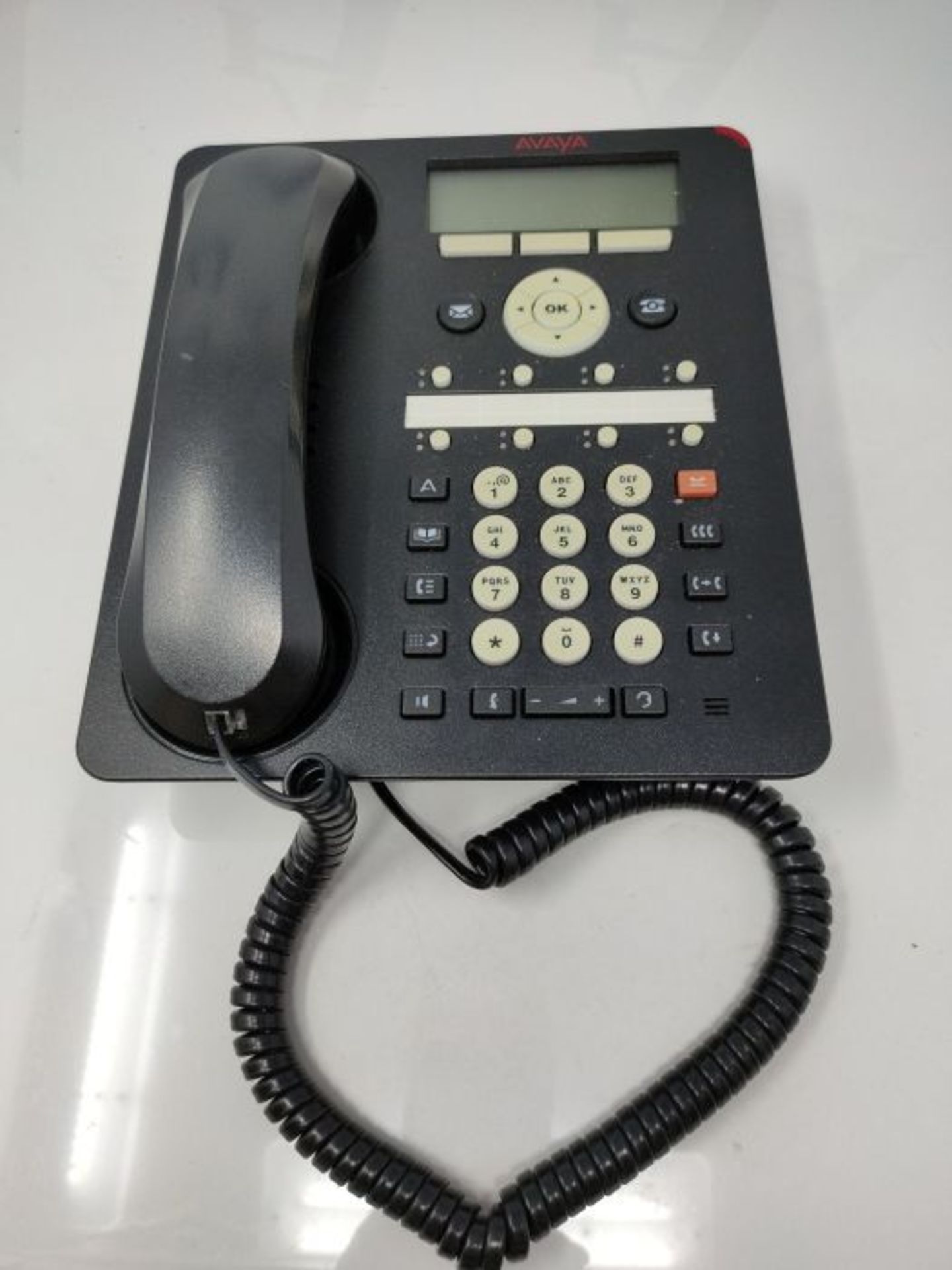RRP £105.00 Avaya 1608-I BLK Desk Phone - Black - Image 2 of 9