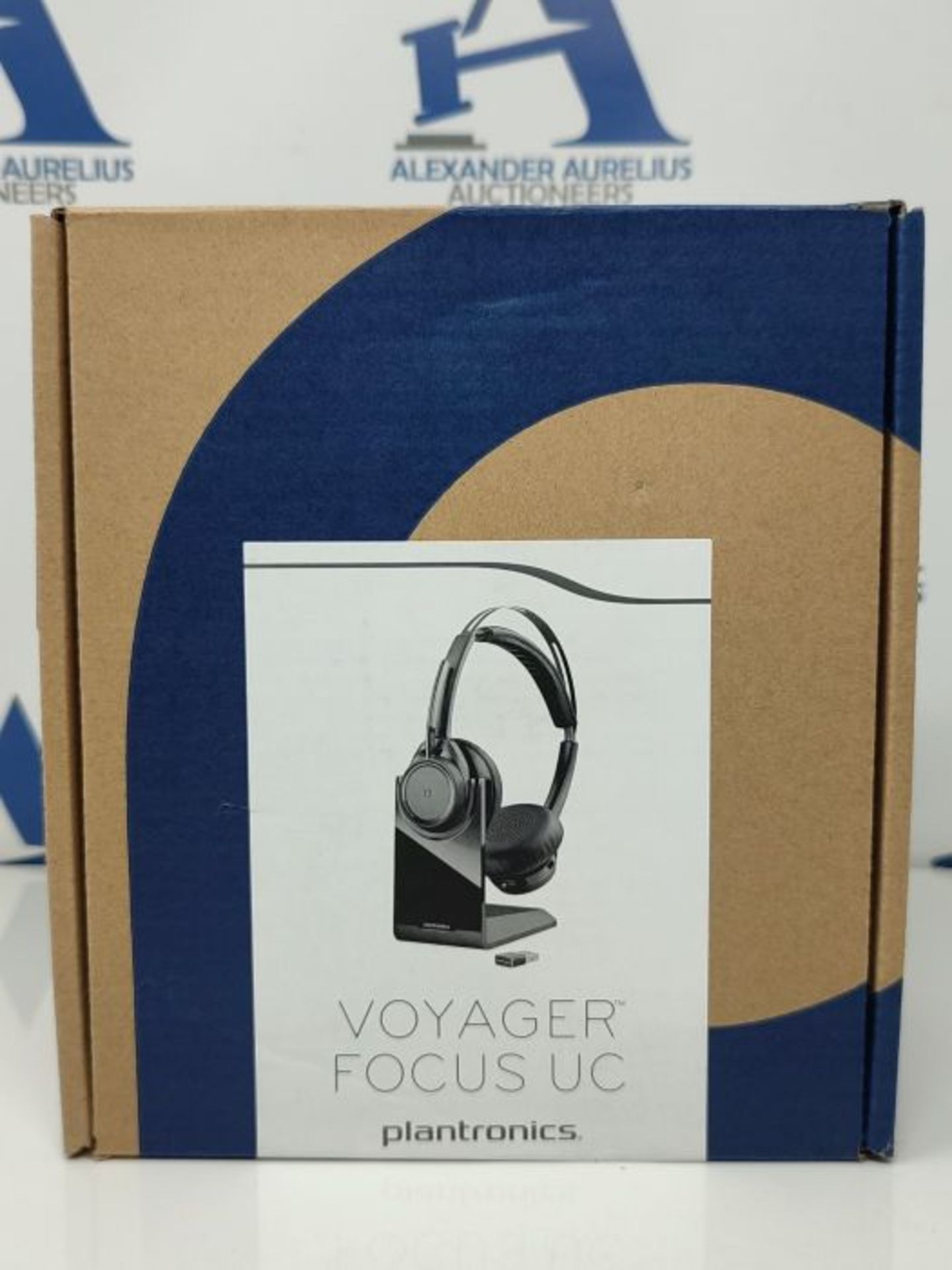 RRP £140.00 Poly - Voyager Focus UC with Charge Stand (Plantronics) - Bluetooth Dual-Ear (Stereo) - Image 4 of 9