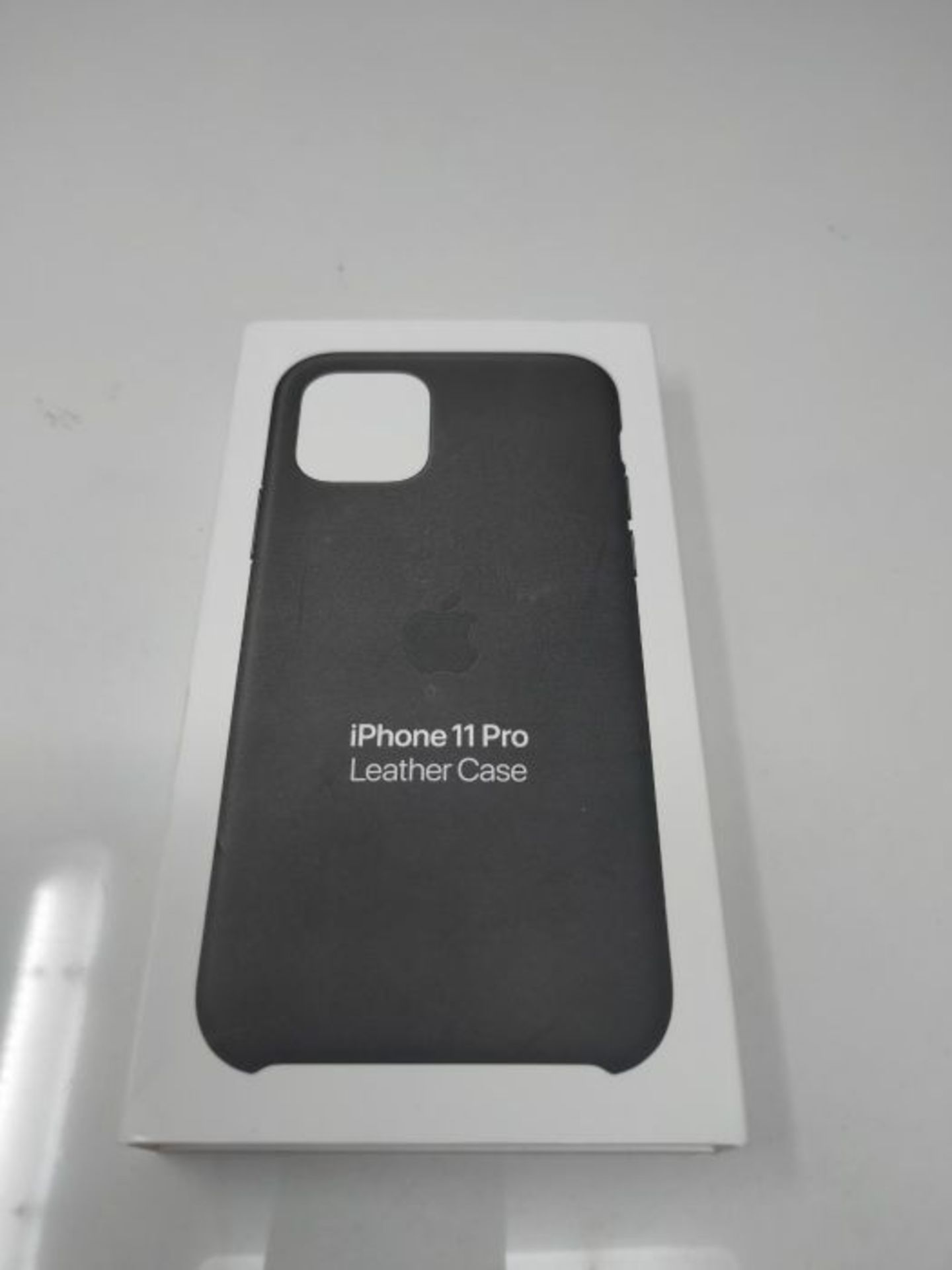 Apple Leather Case (for iPhone 11 Pro) - Black - Image 2 of 9